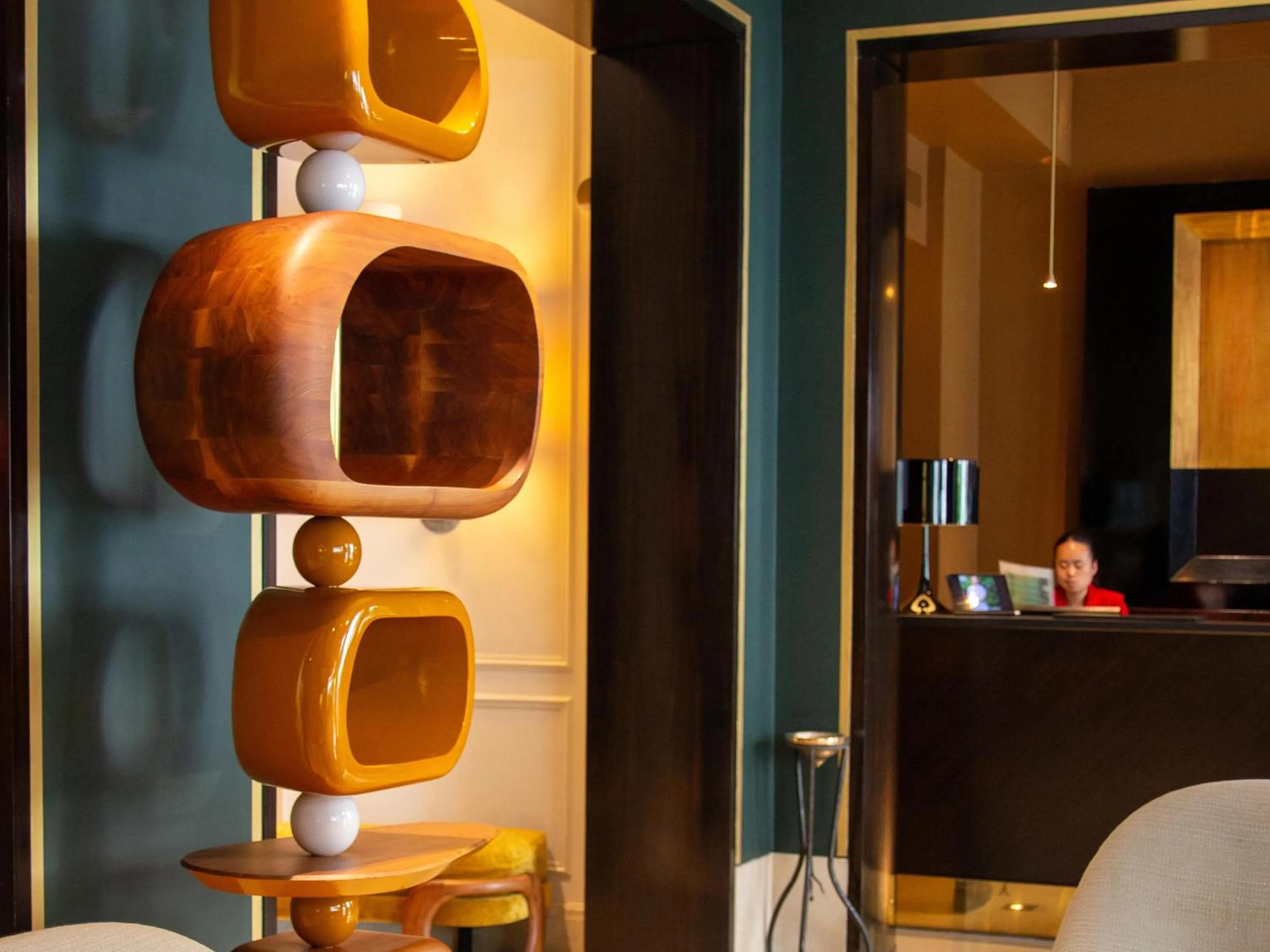 Lobby or reception in Hotel Montalembert