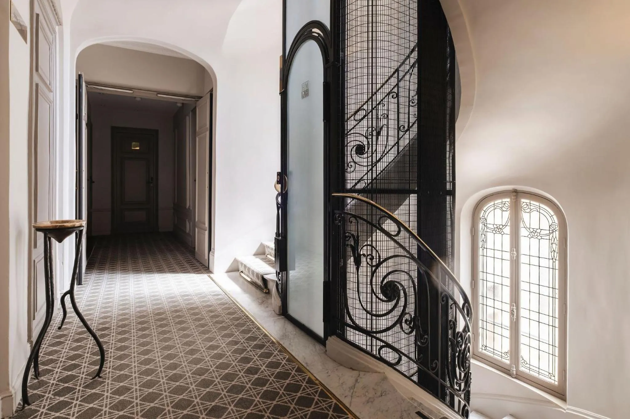 elevator in Hotel Montalembert