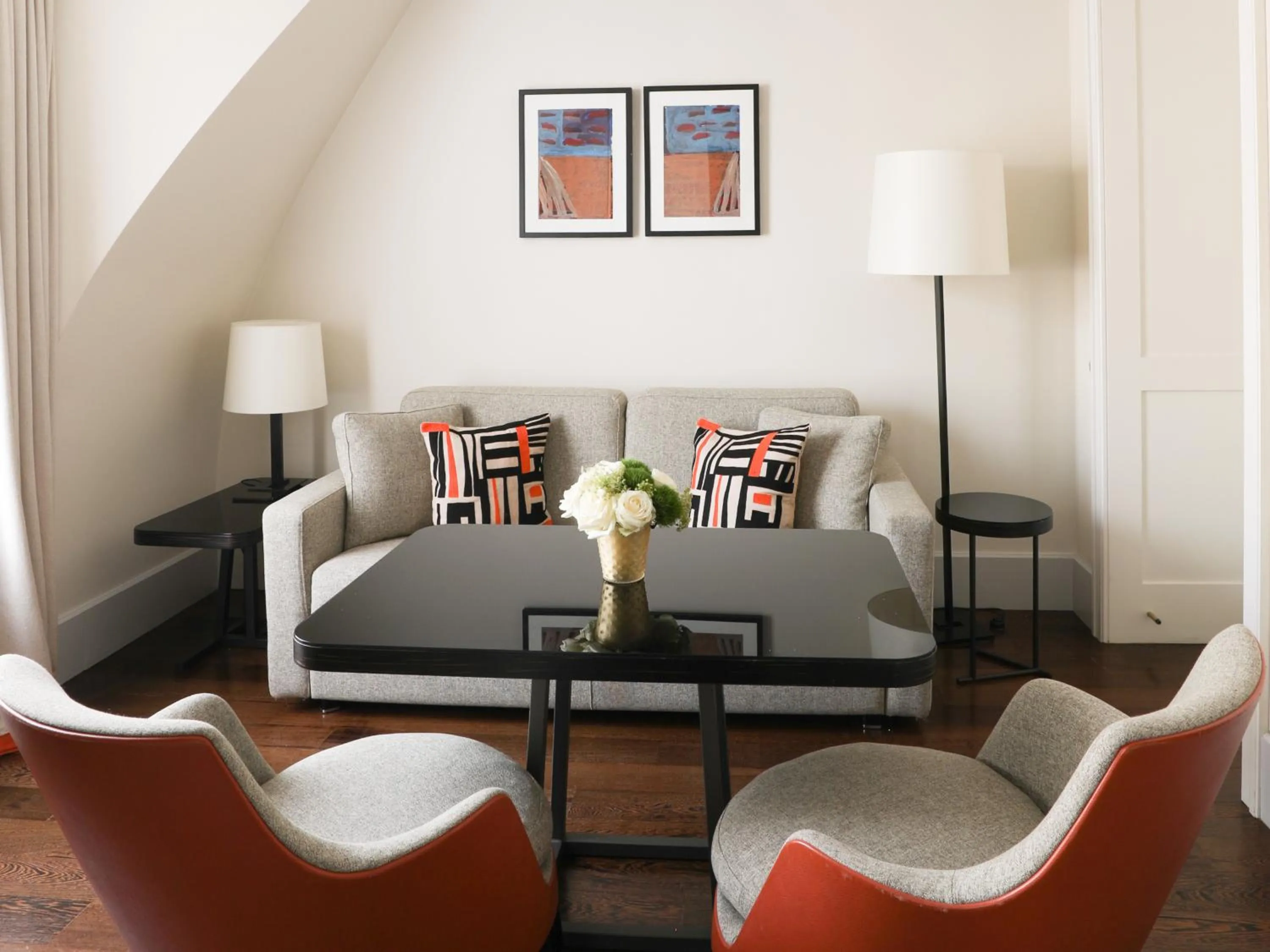 Living room in Hotel Montalembert