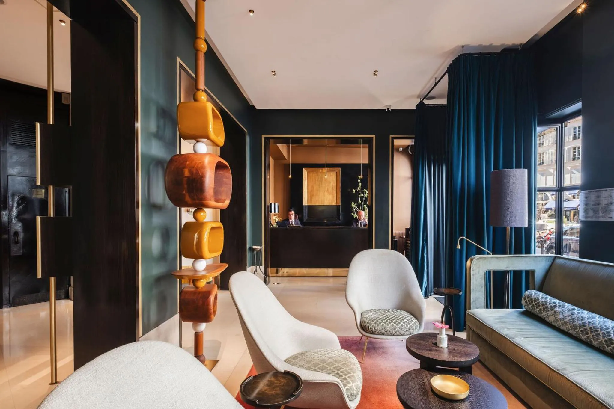 Lobby or reception in Hotel Montalembert