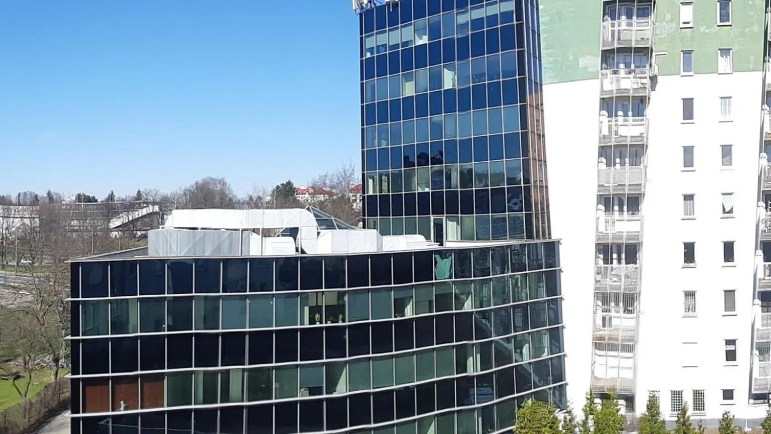 City view in Mhost Bronowice