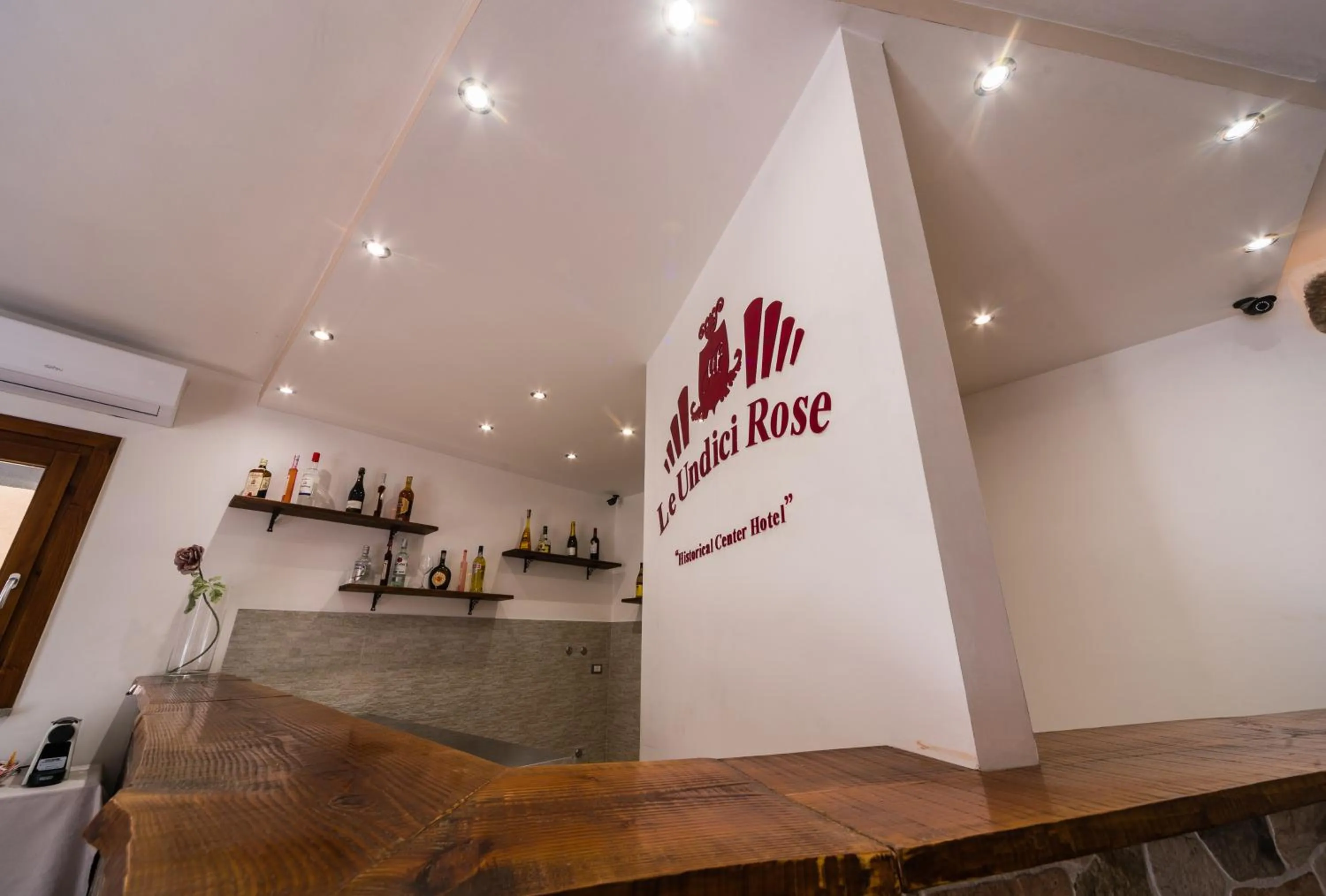 Property logo or sign in Le Undici Rose Hotel