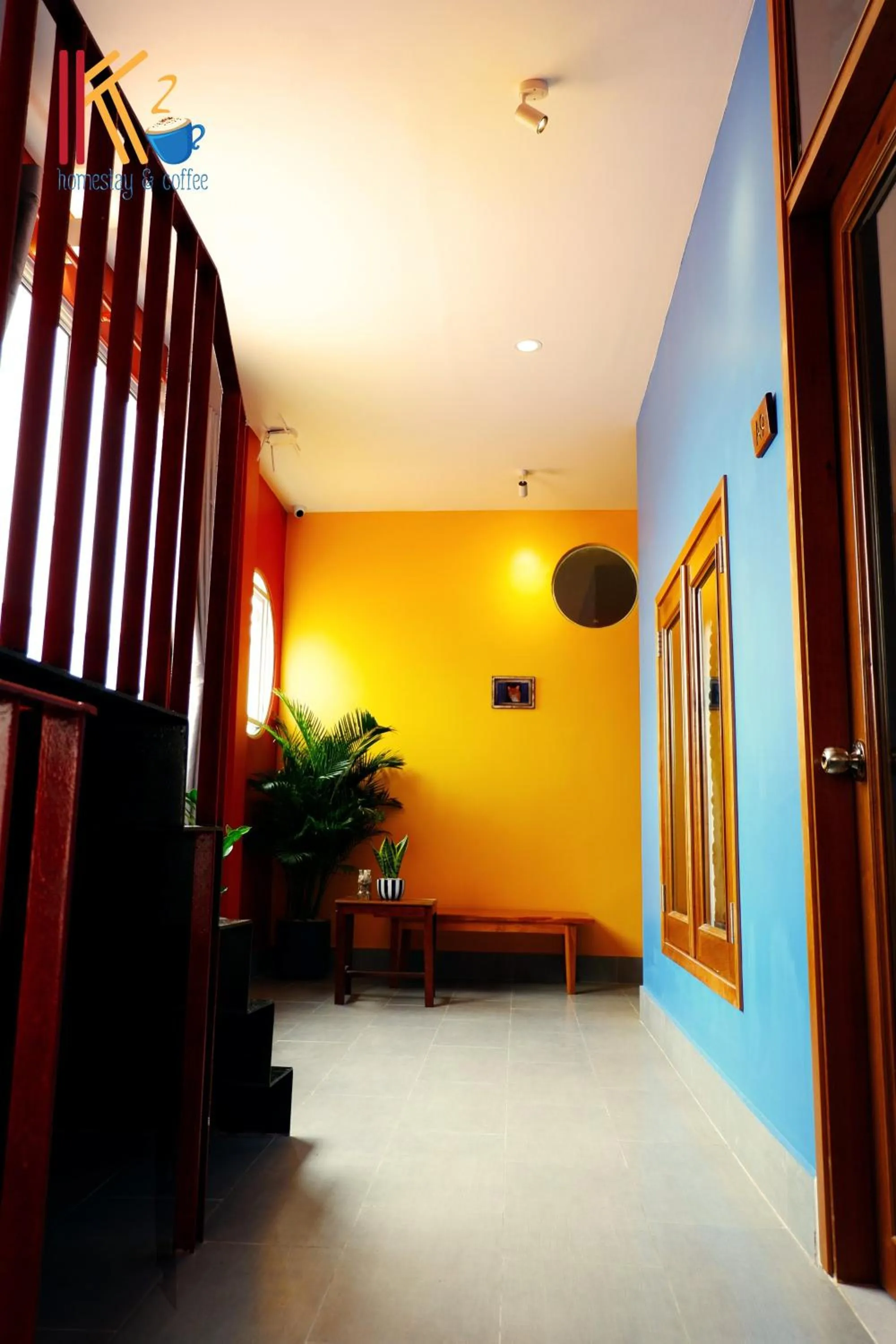 Lobby or reception in K2 Homestay & Coffee