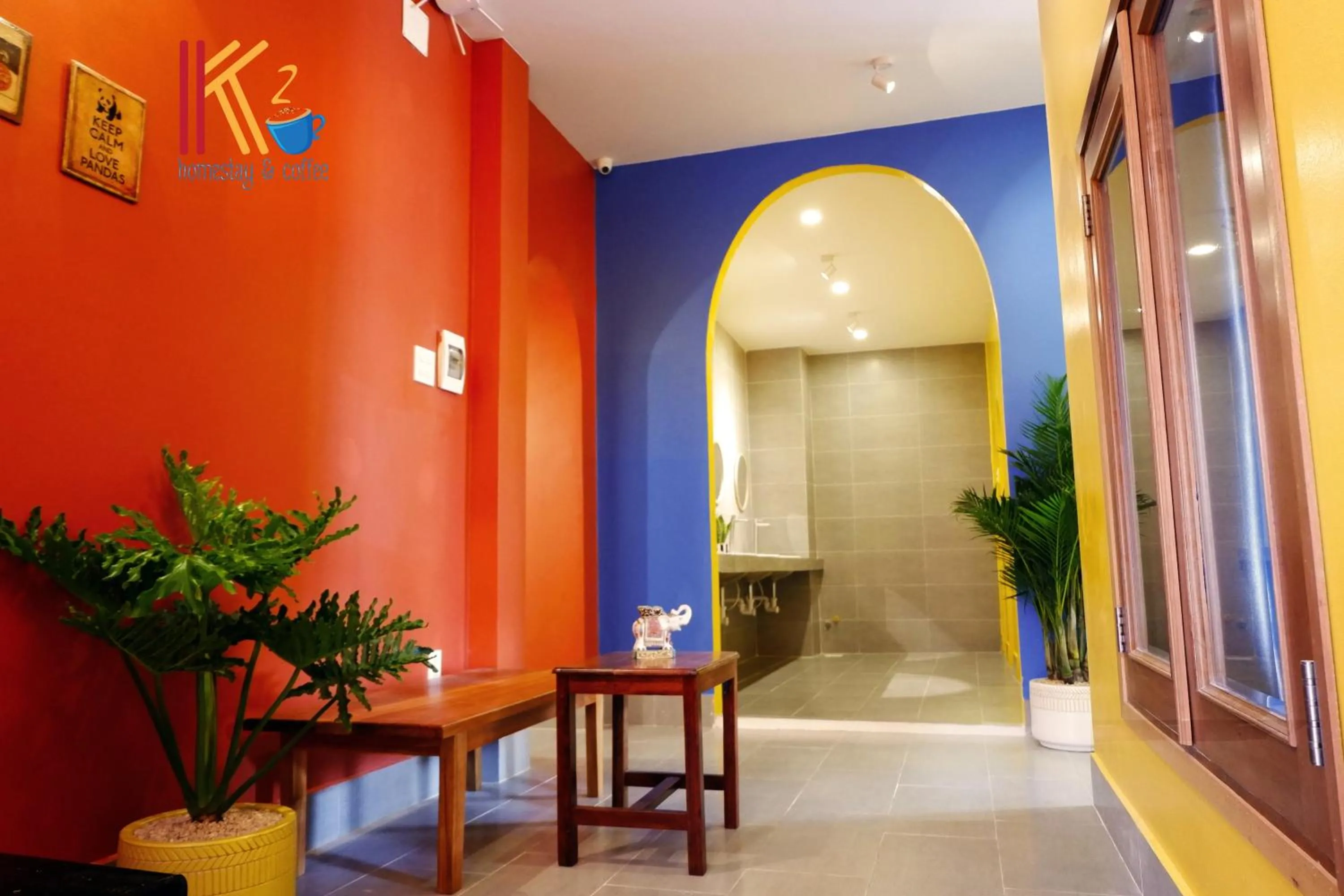 Lobby or reception in K2 Homestay & Coffee