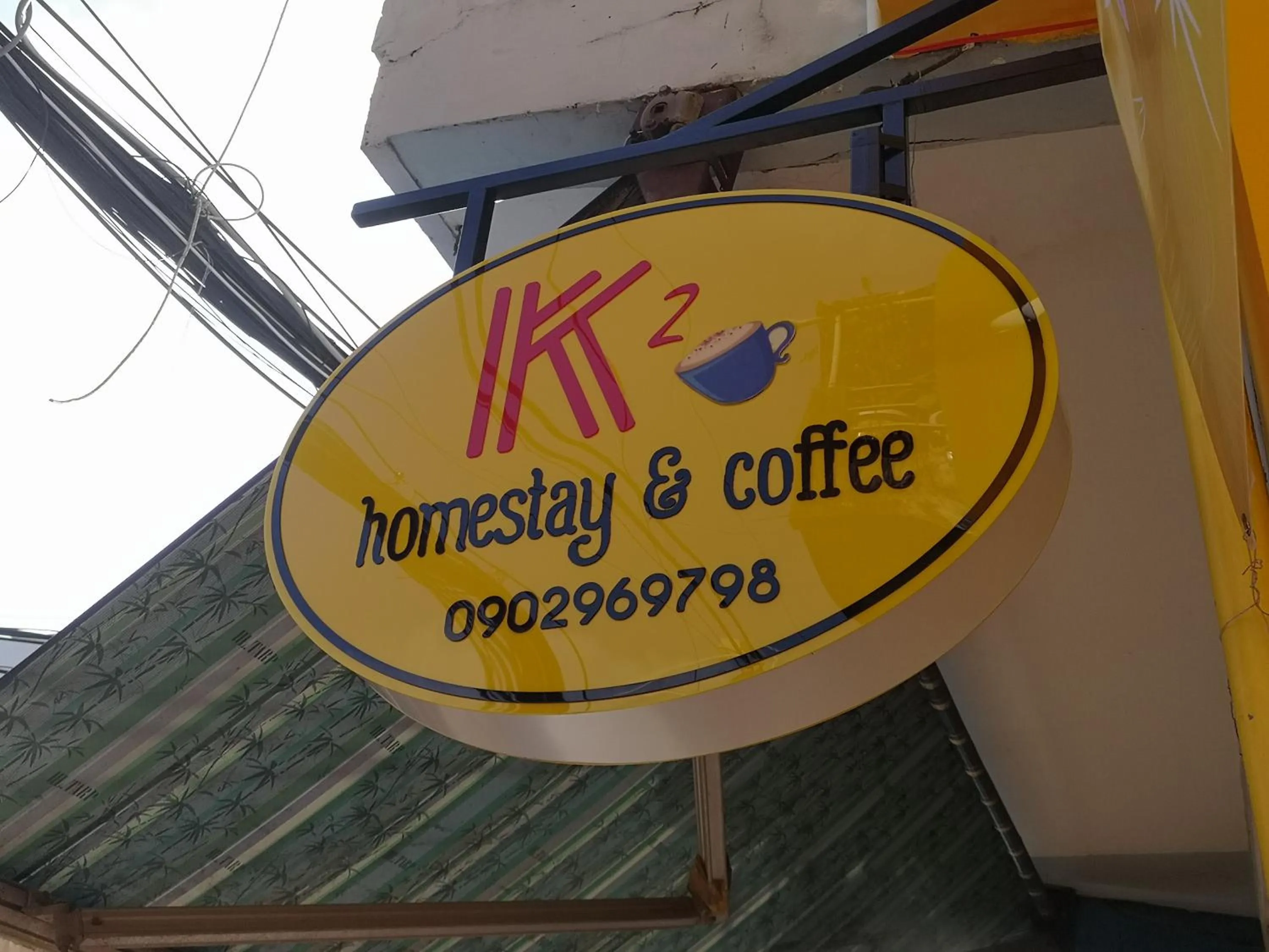 Property logo or sign in K2 Homestay & Coffee