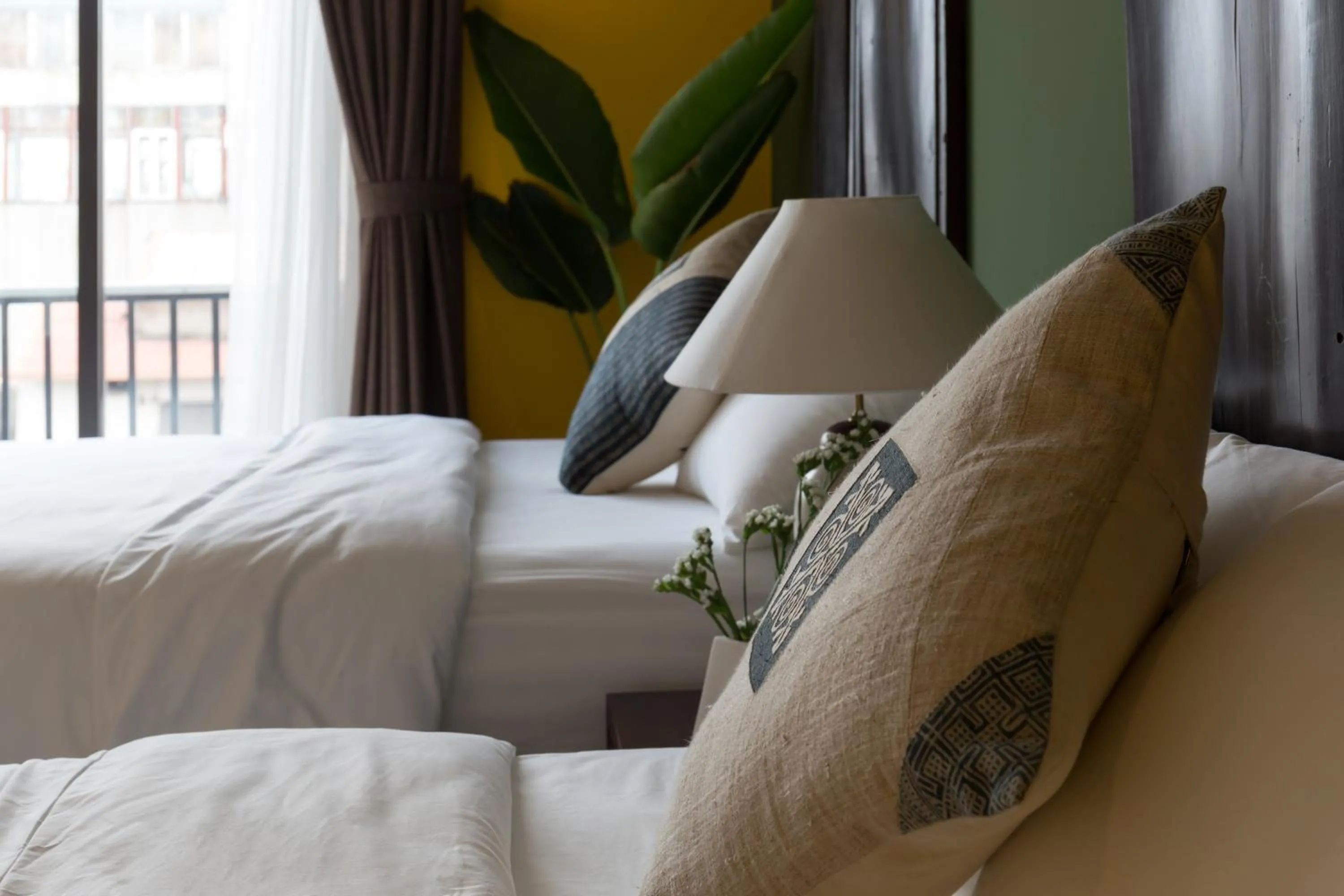 Bed in Centraltique Downtown - Bespoke Colonial House Near Hoan Kiem Lake