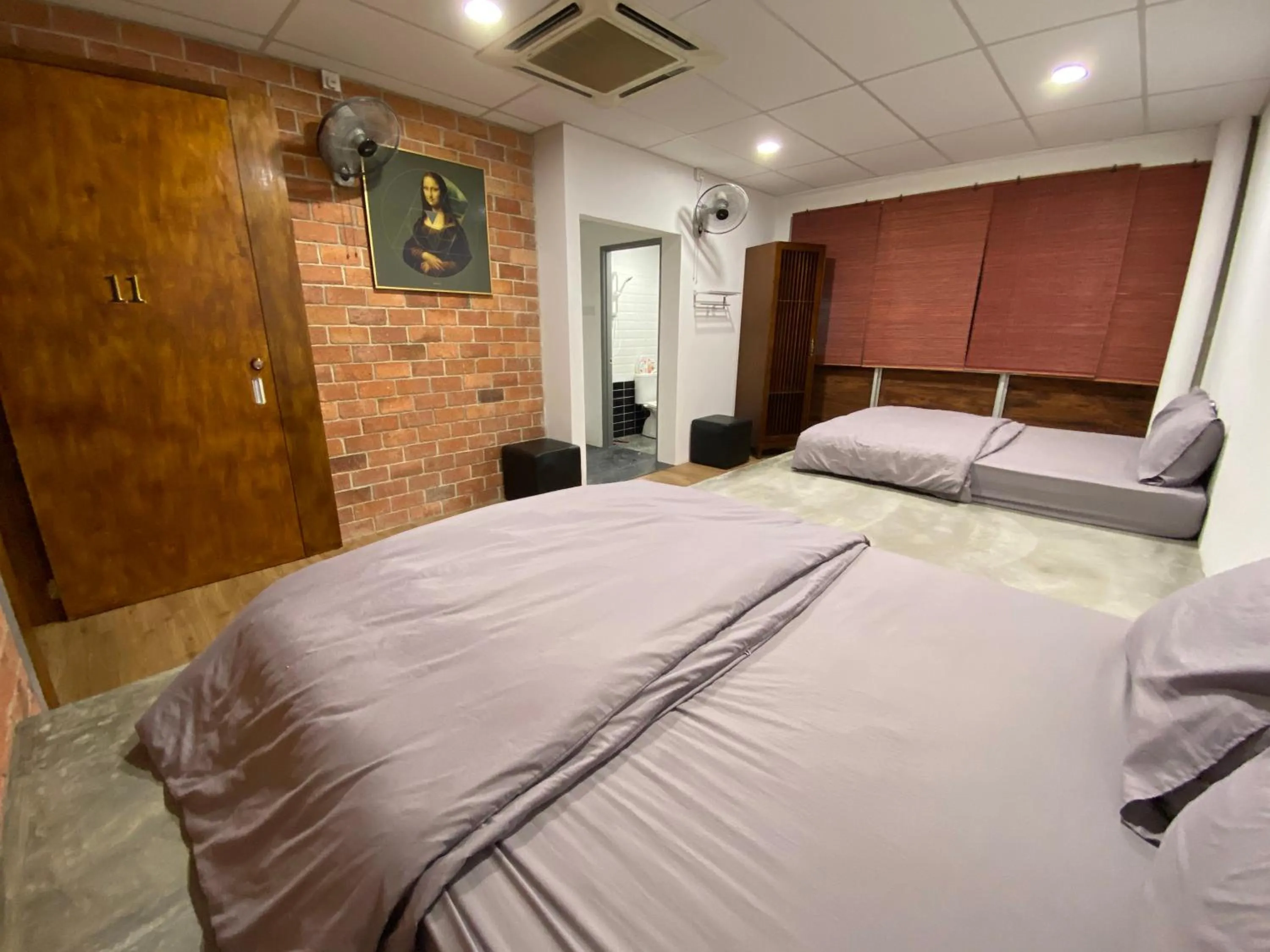 Bed in UrbanStay Industrial