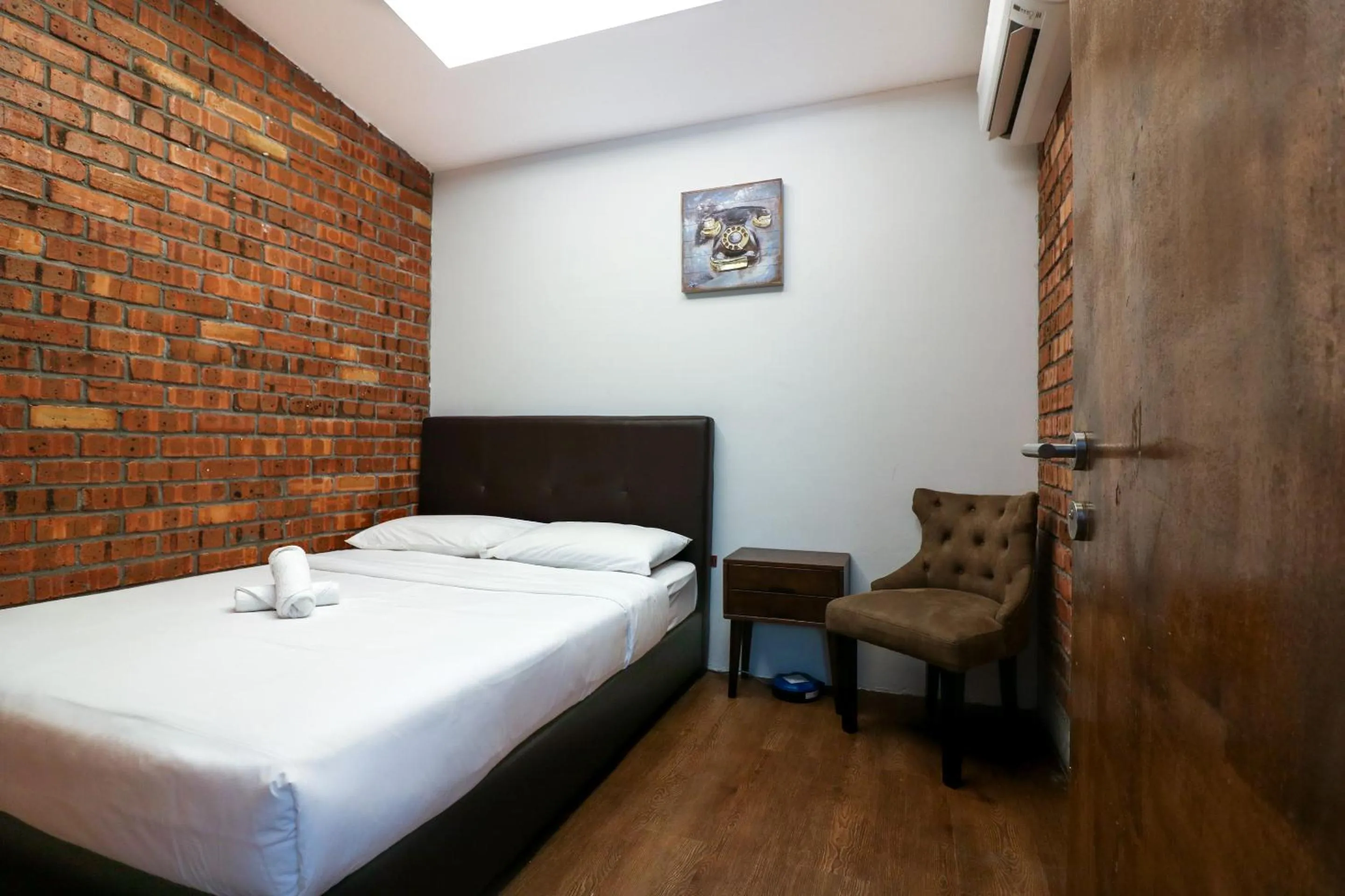 Bed in UrbanStay Industrial