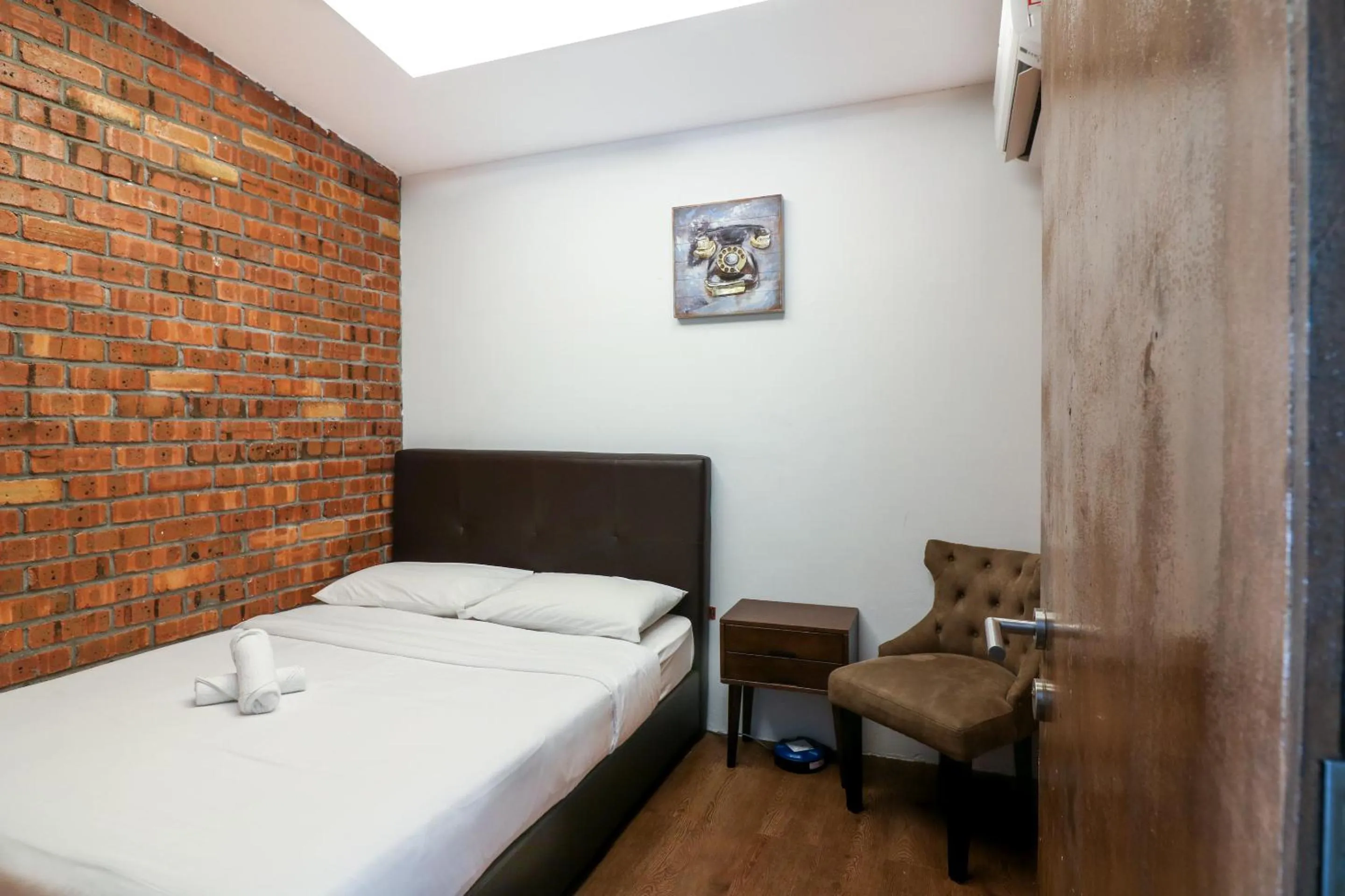 Bed in UrbanStay Industrial