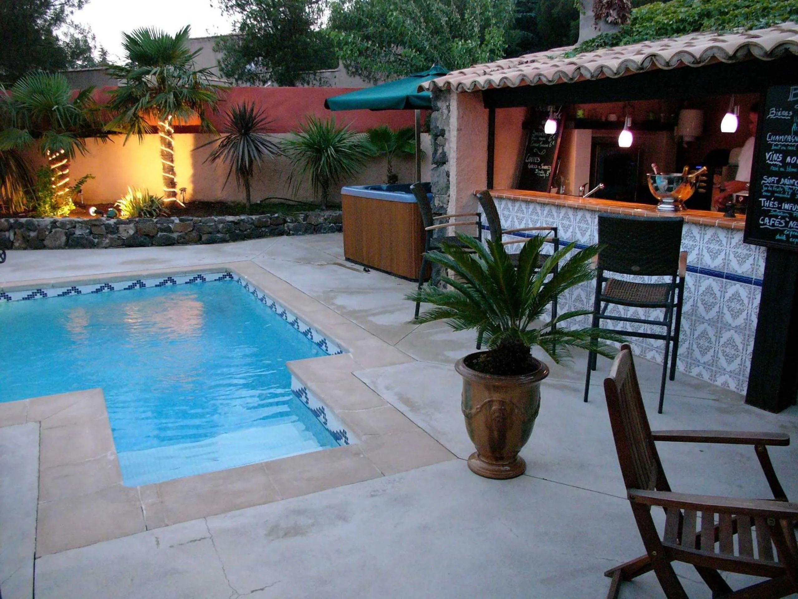 Swimming pool in La Bergerie Du Cap