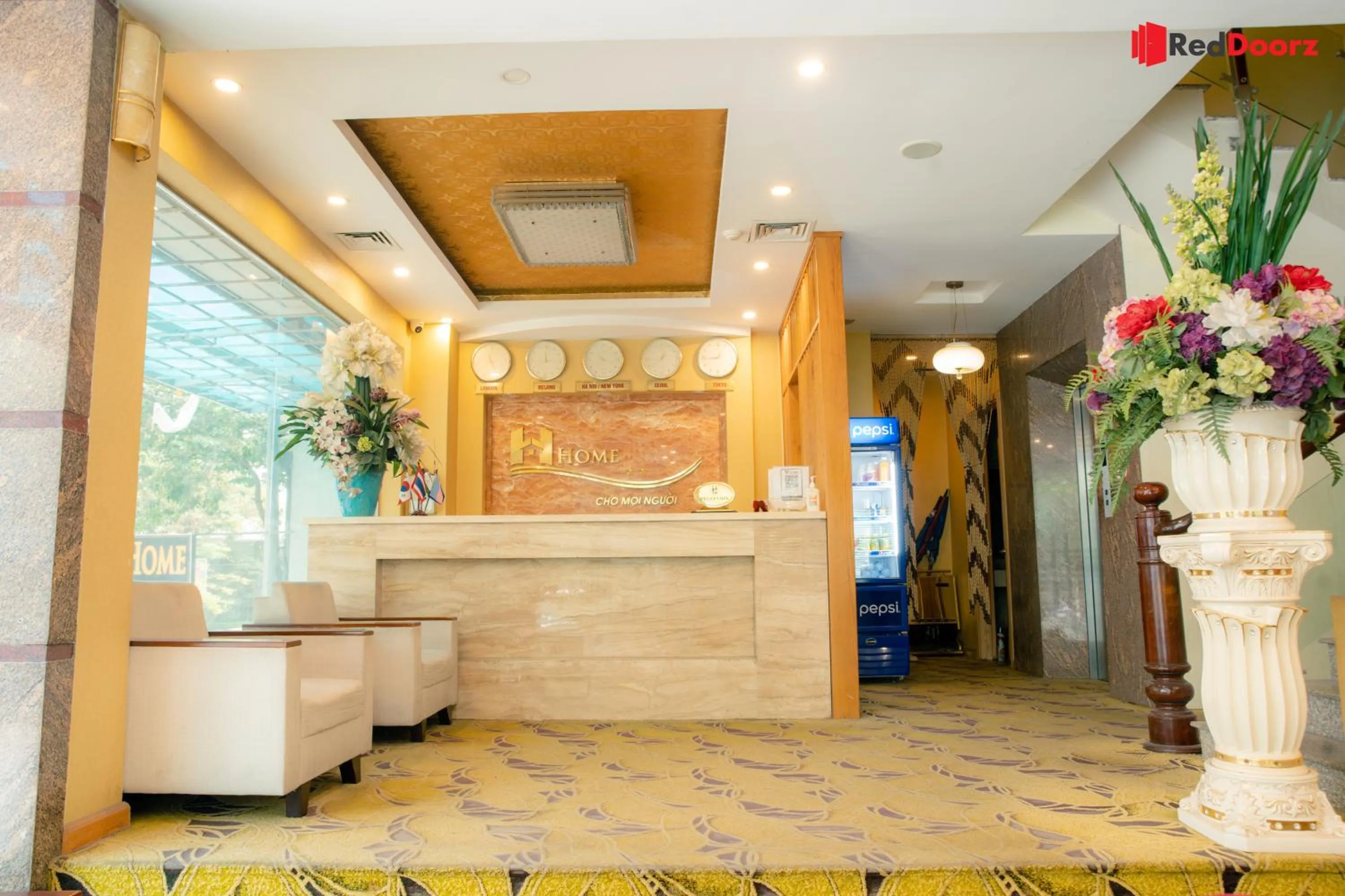 Lobby or reception in Home Hotel Truong Cong Giai
