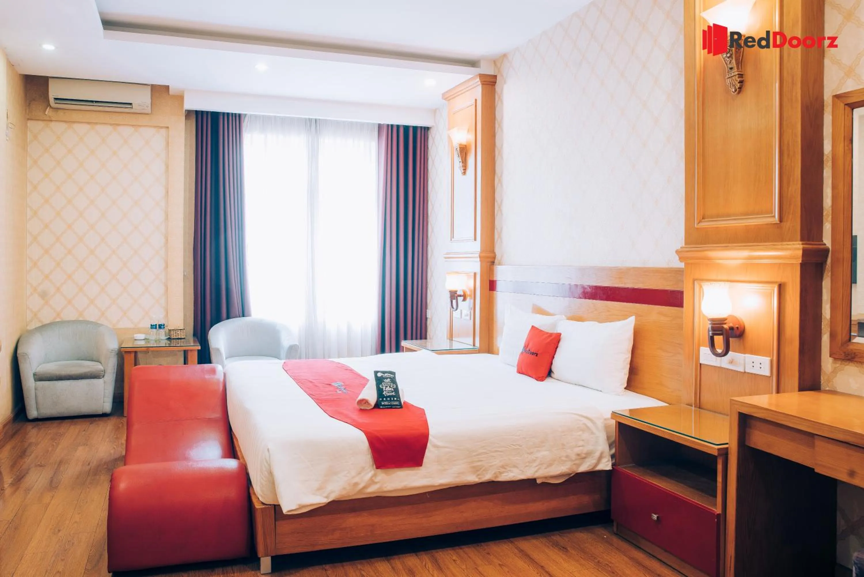 Bed in Home Hotel Truong Cong Giai