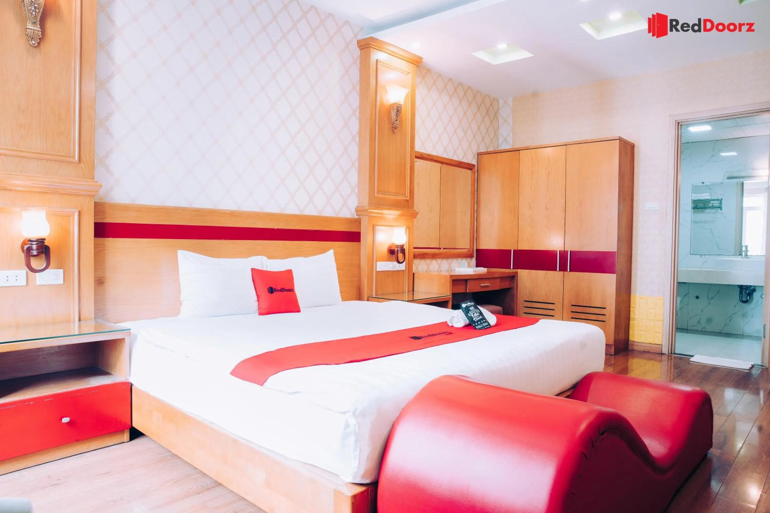 Bed in Home Hotel Truong Cong Giai