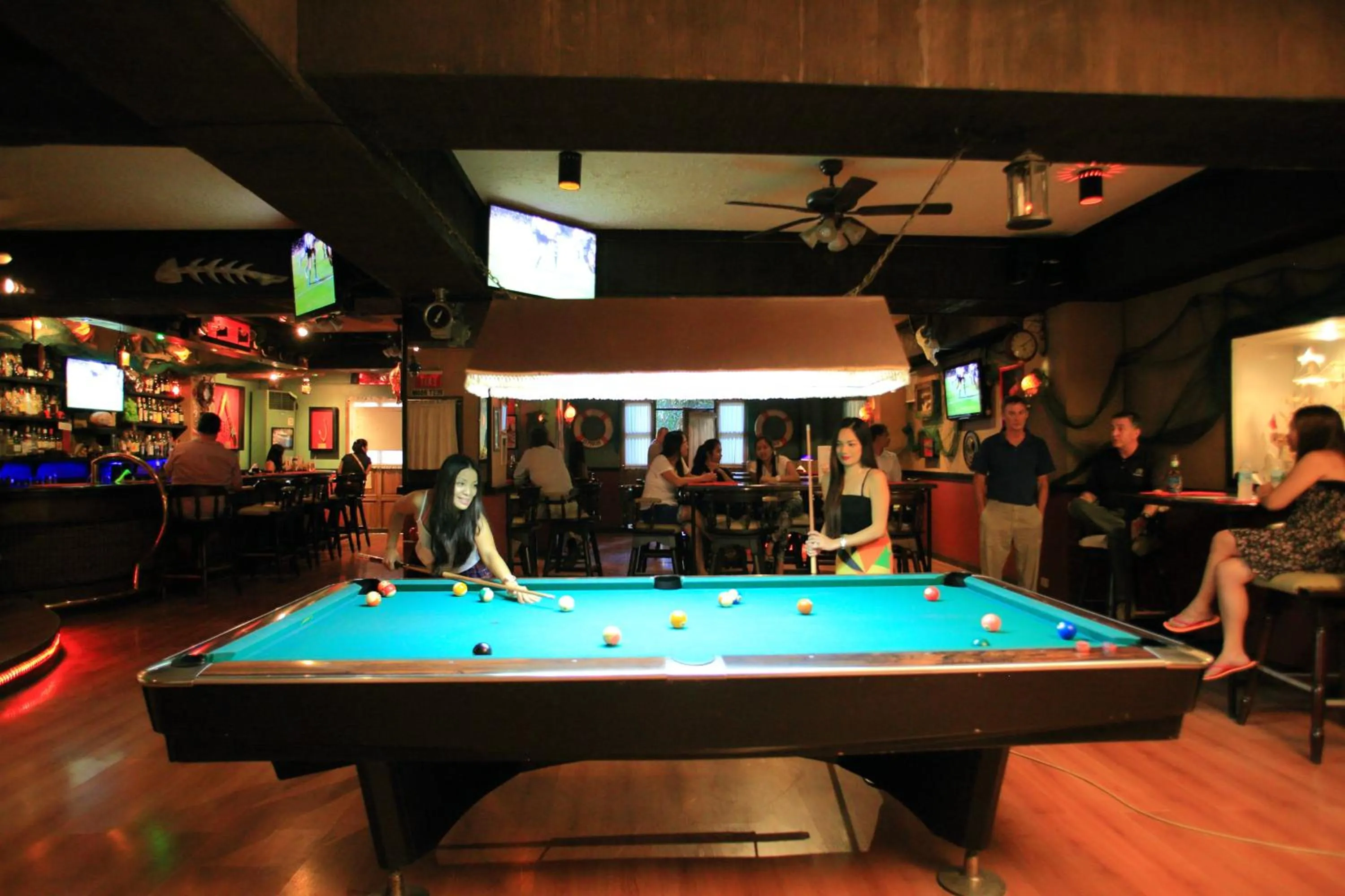 Billiard in Wild Orchid Beach Resort