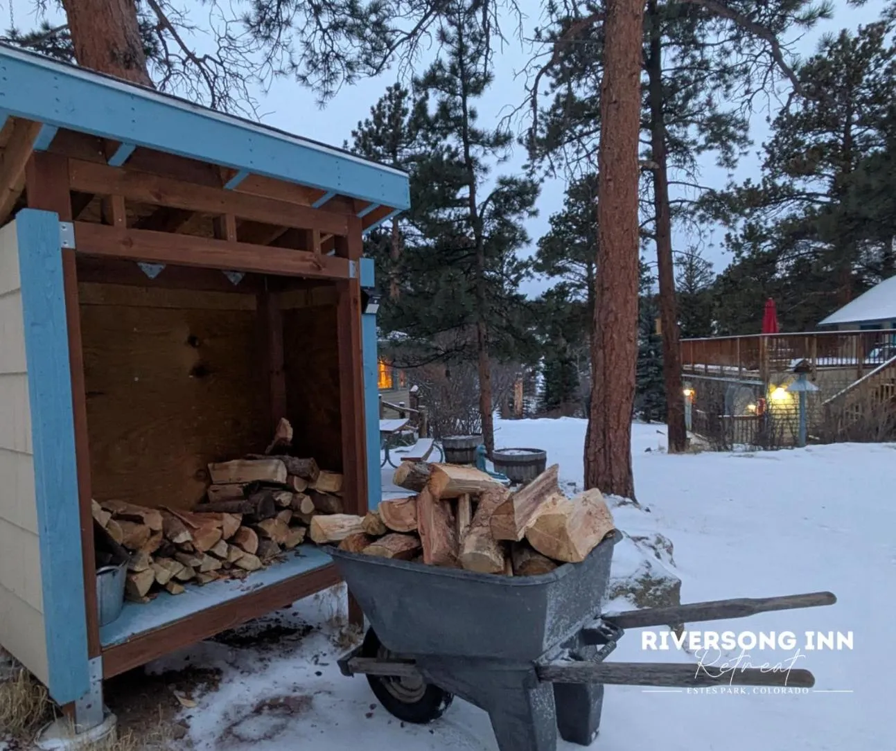 View (from property/room) in Riversong Inn Retreat