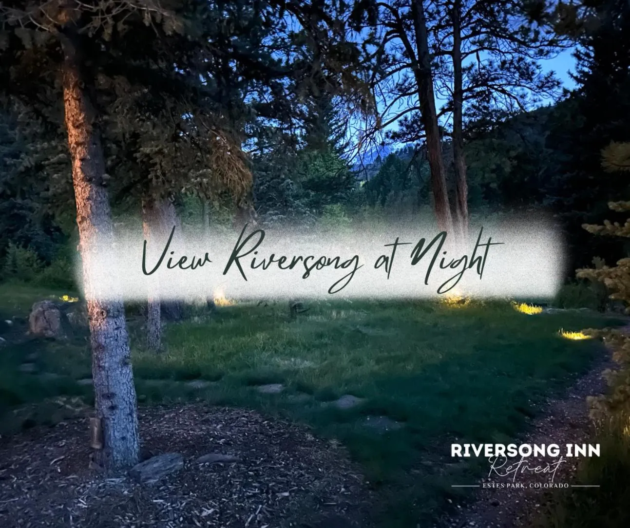 Garden in Riversong Inn Retreat