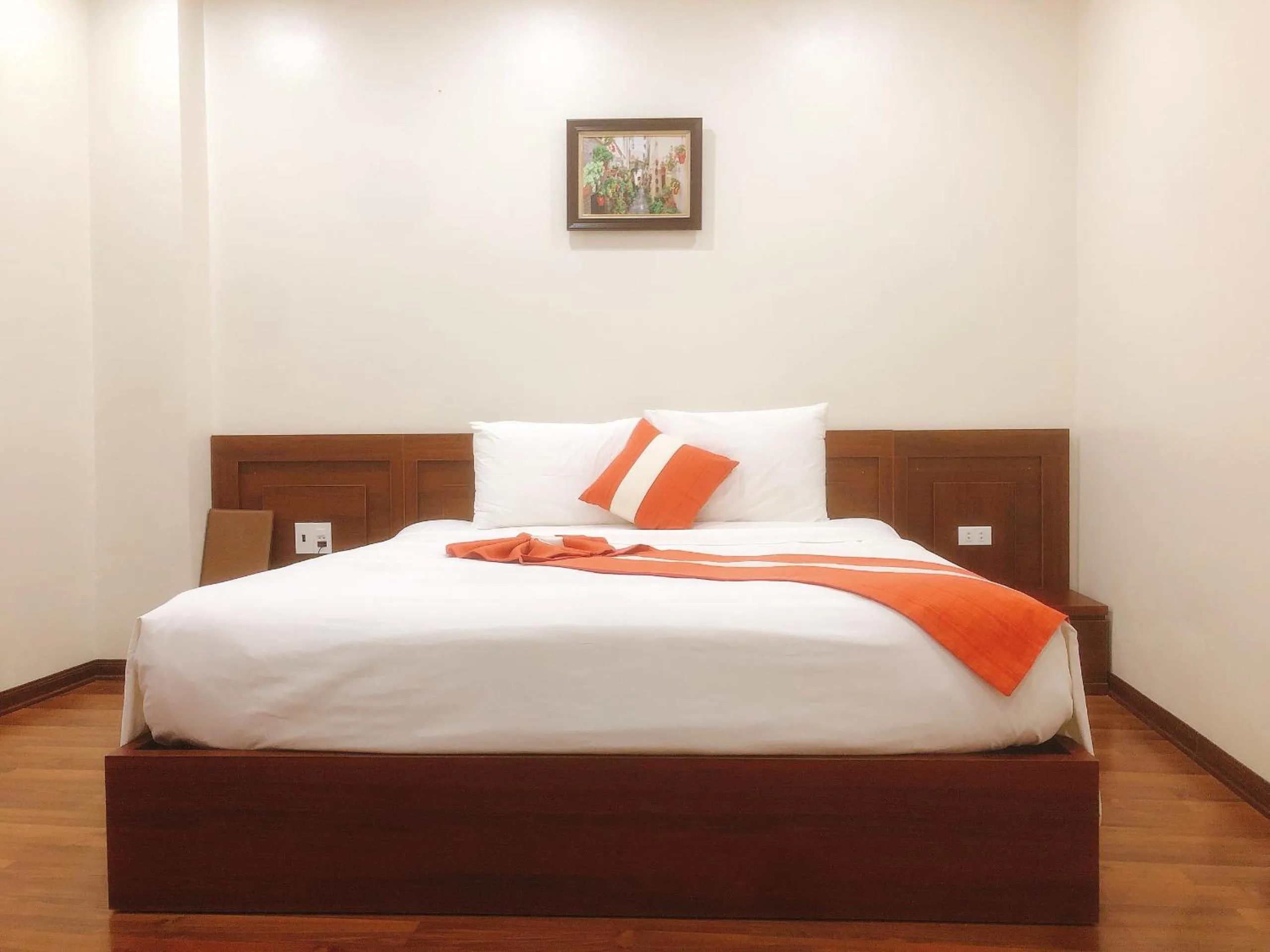 Bed in Gia Quý Hotel