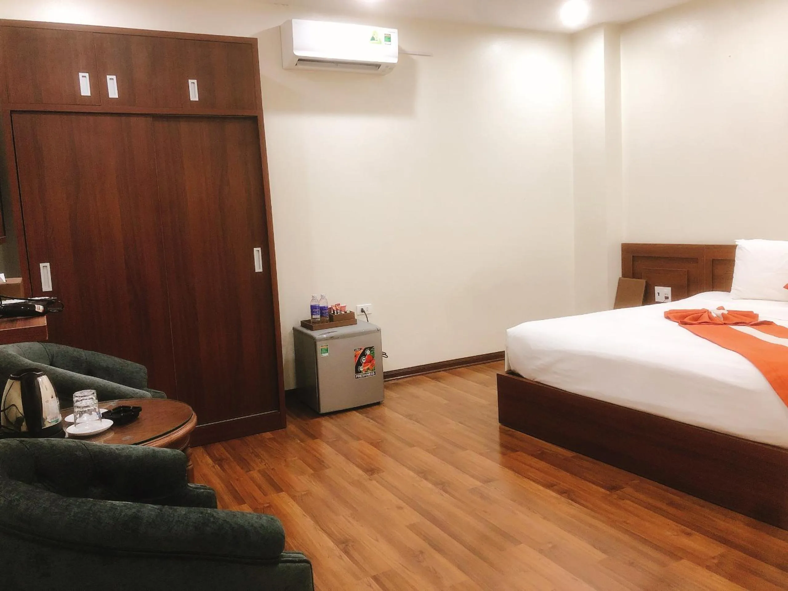 Bed in Gia Quý Hotel