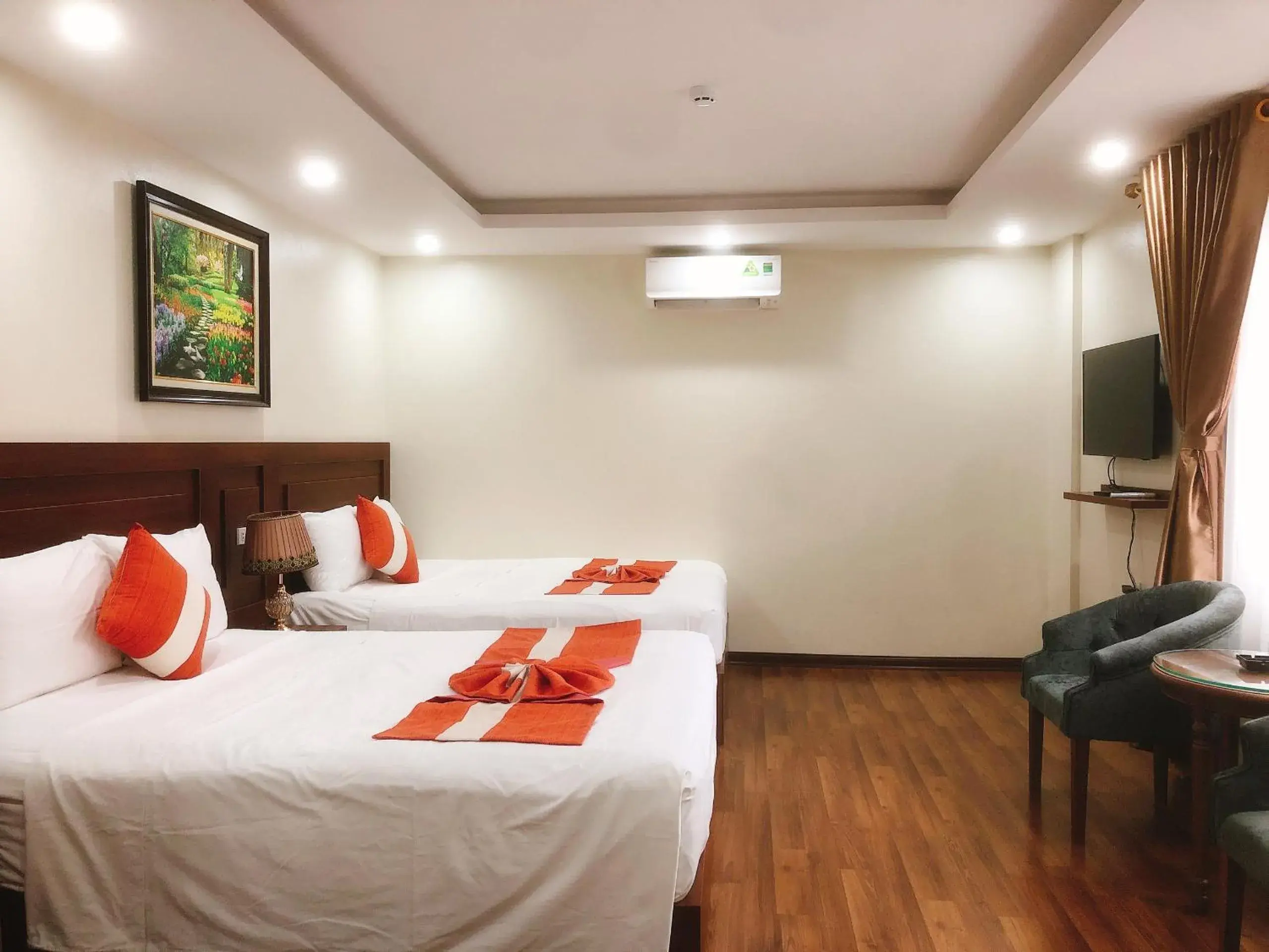Bed in Gia Quý Hotel Bed in Gia Quý Hotel