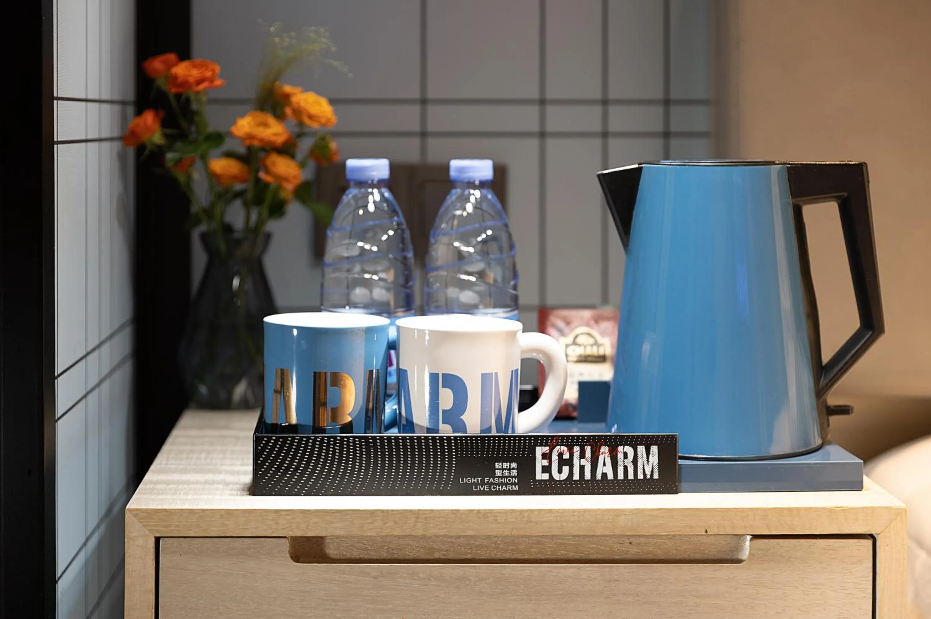 Photo of the whole room in Echarm Hotel Chengdu Chunxi Road IFS Center