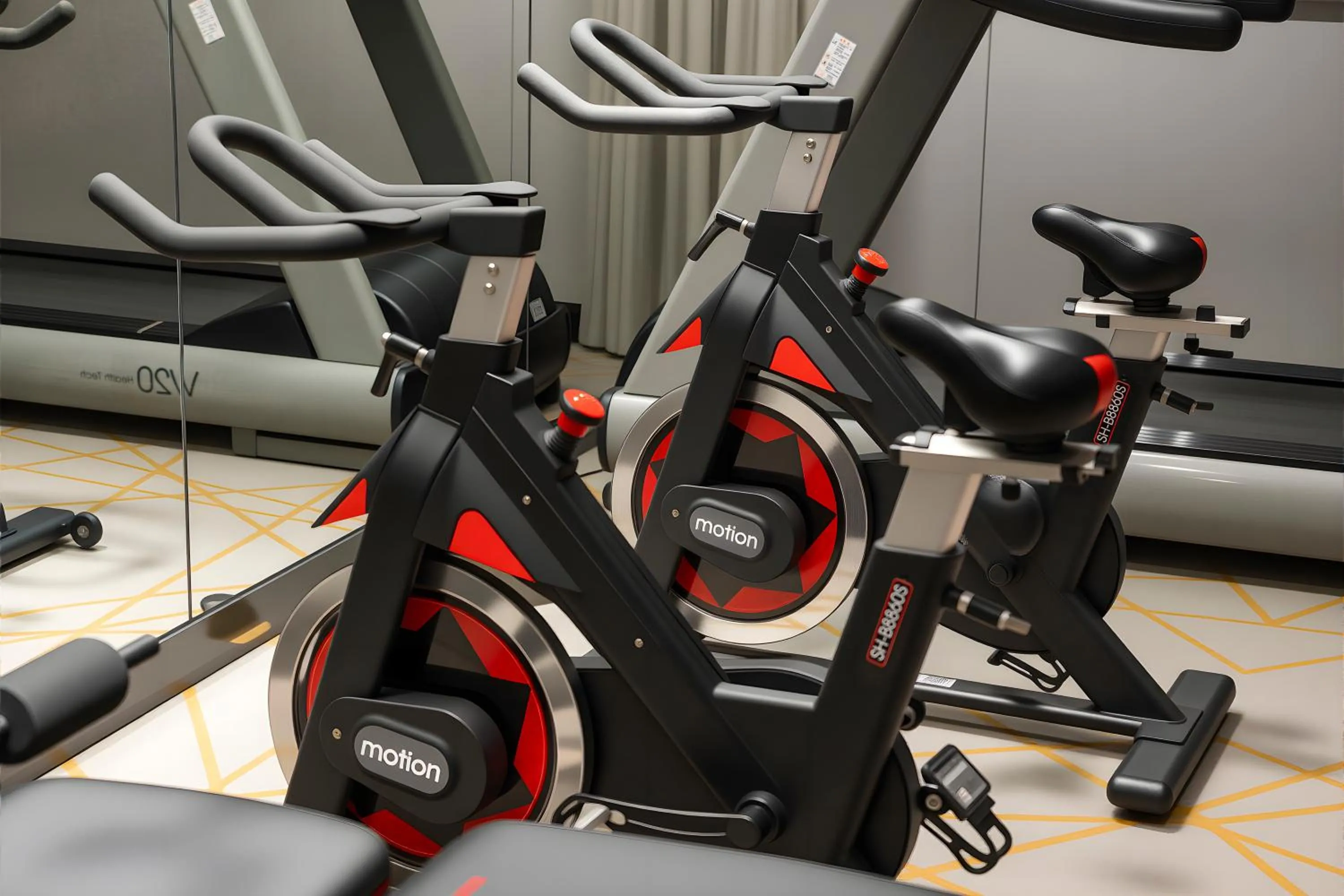 Fitness centre/facilities in Echarm Hotel Chengdu Chunxi Road IFS Center