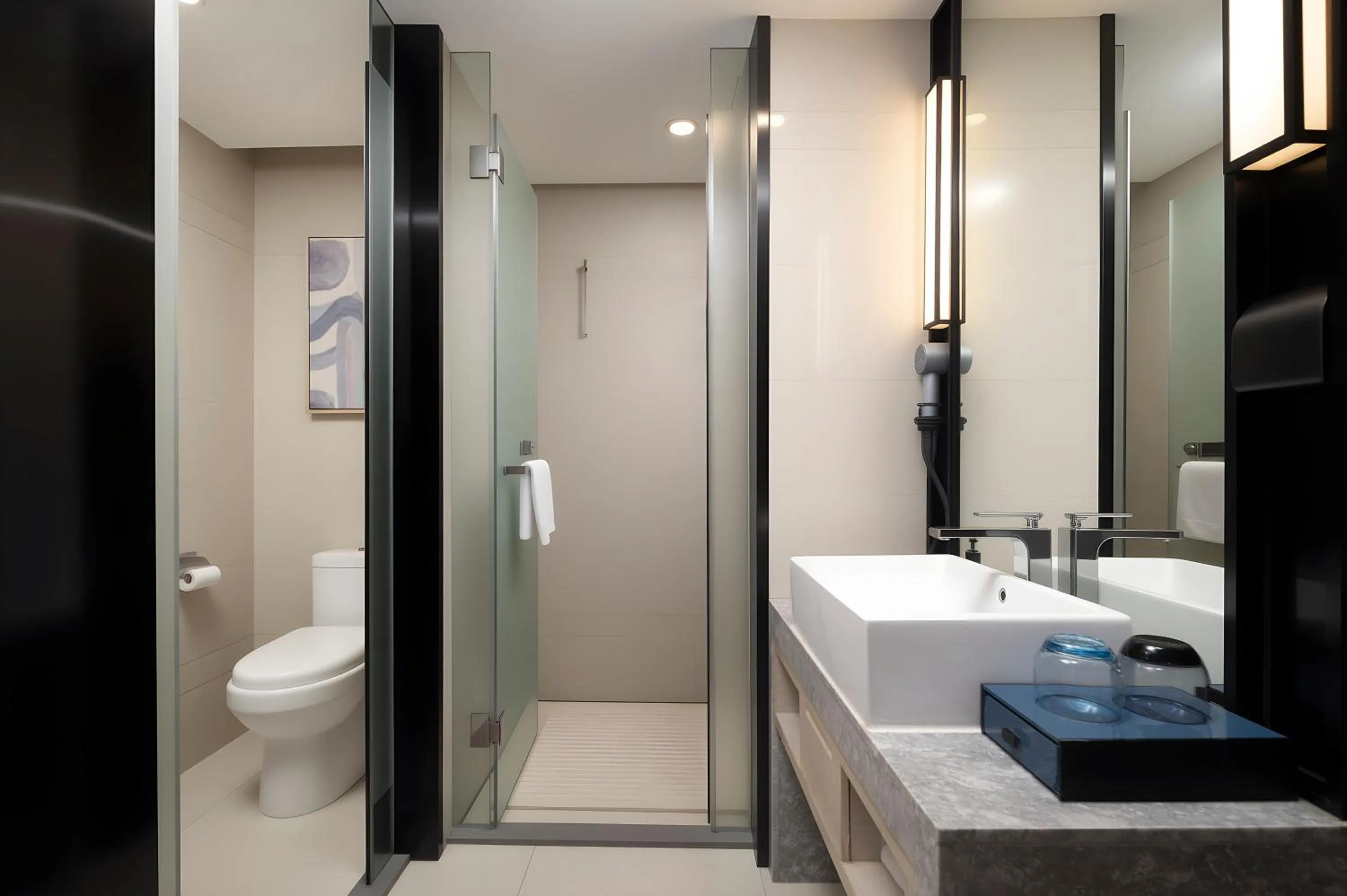 Shower in Echarm Hotel Chengdu Chunxi Road IFS Center