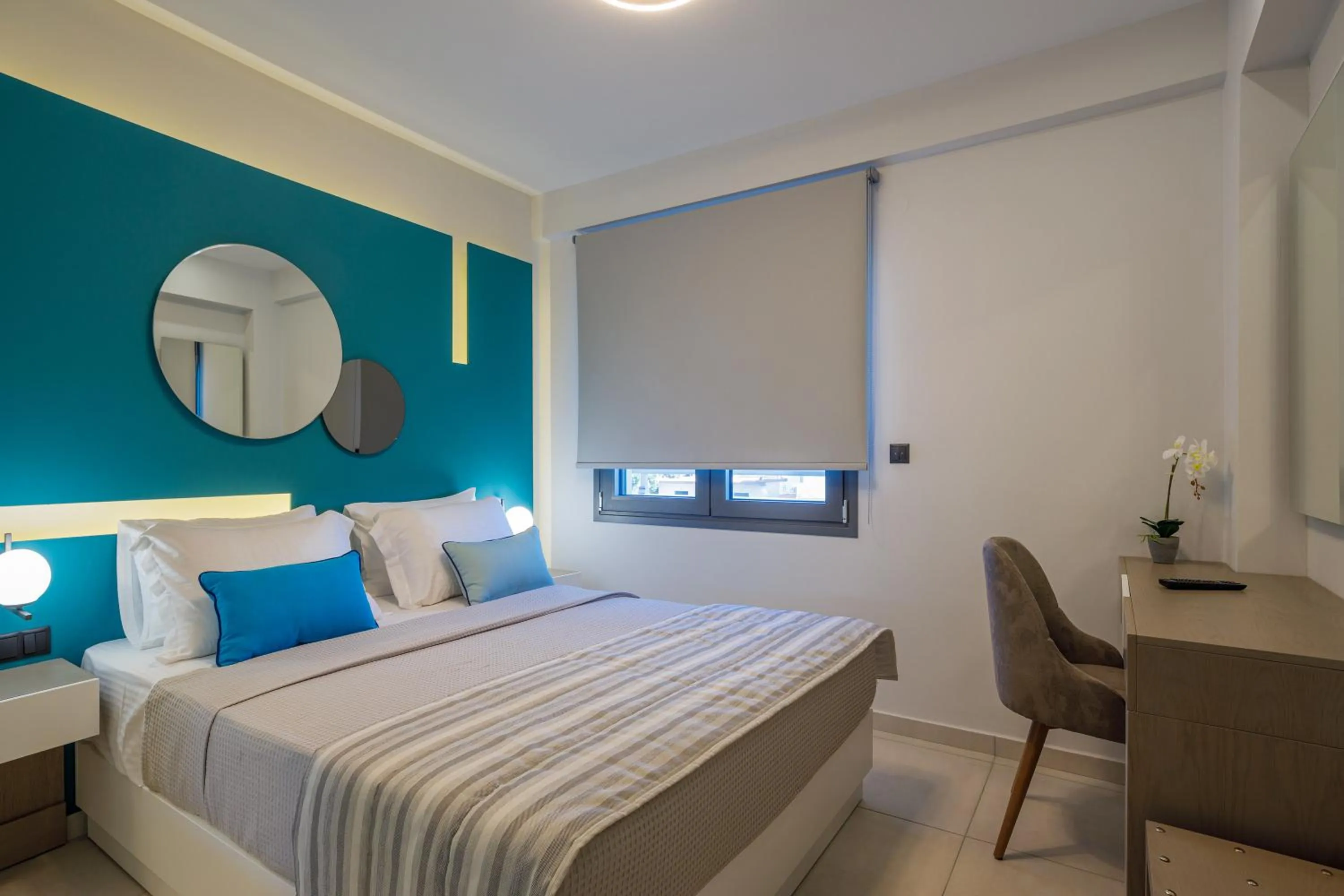 Bed in BISALTAE SEASIDE SUITES