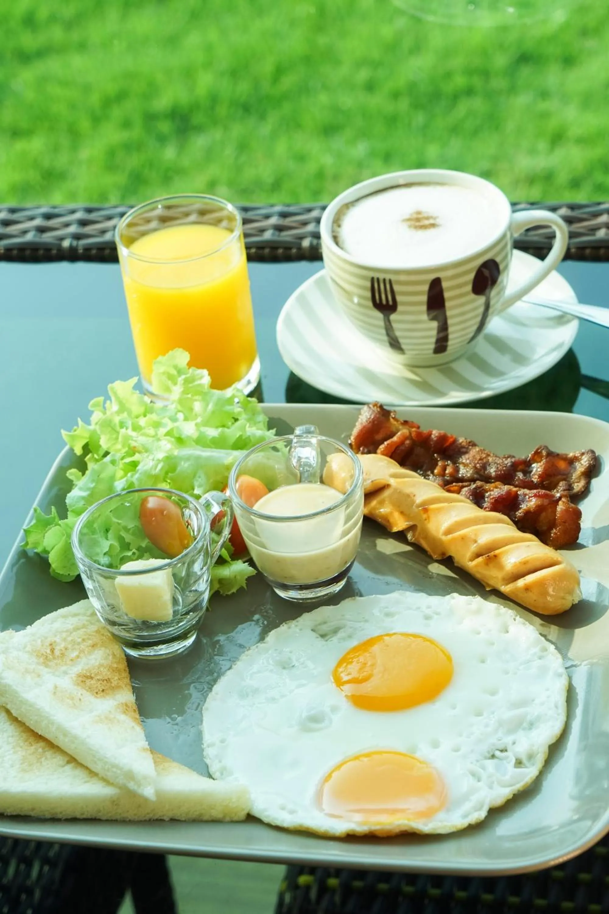 Breakfast in Nantra Chiangmai Riverfront Hotel