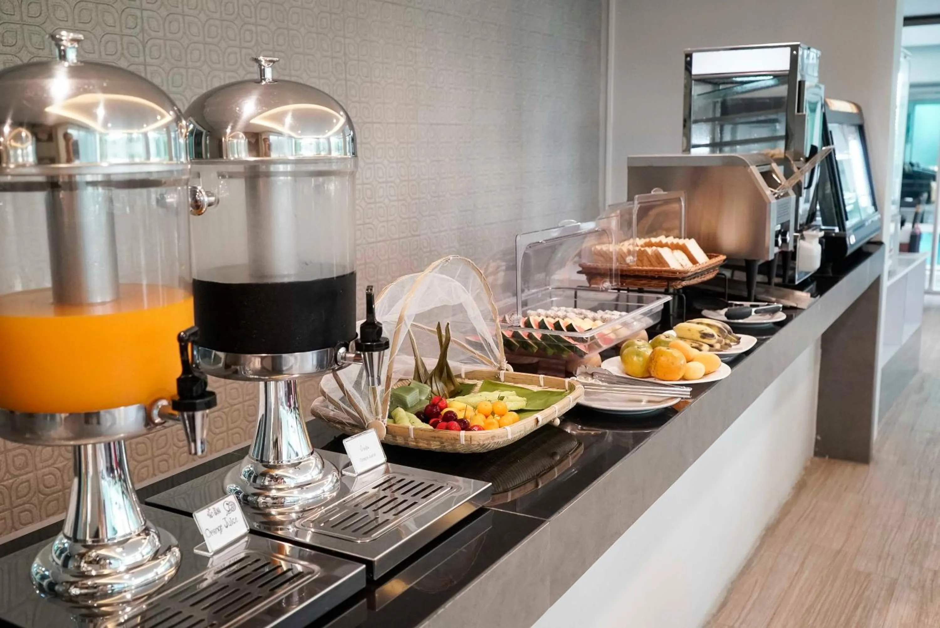 Buffet breakfast in Nantra Chiangmai Riverfront Hotel