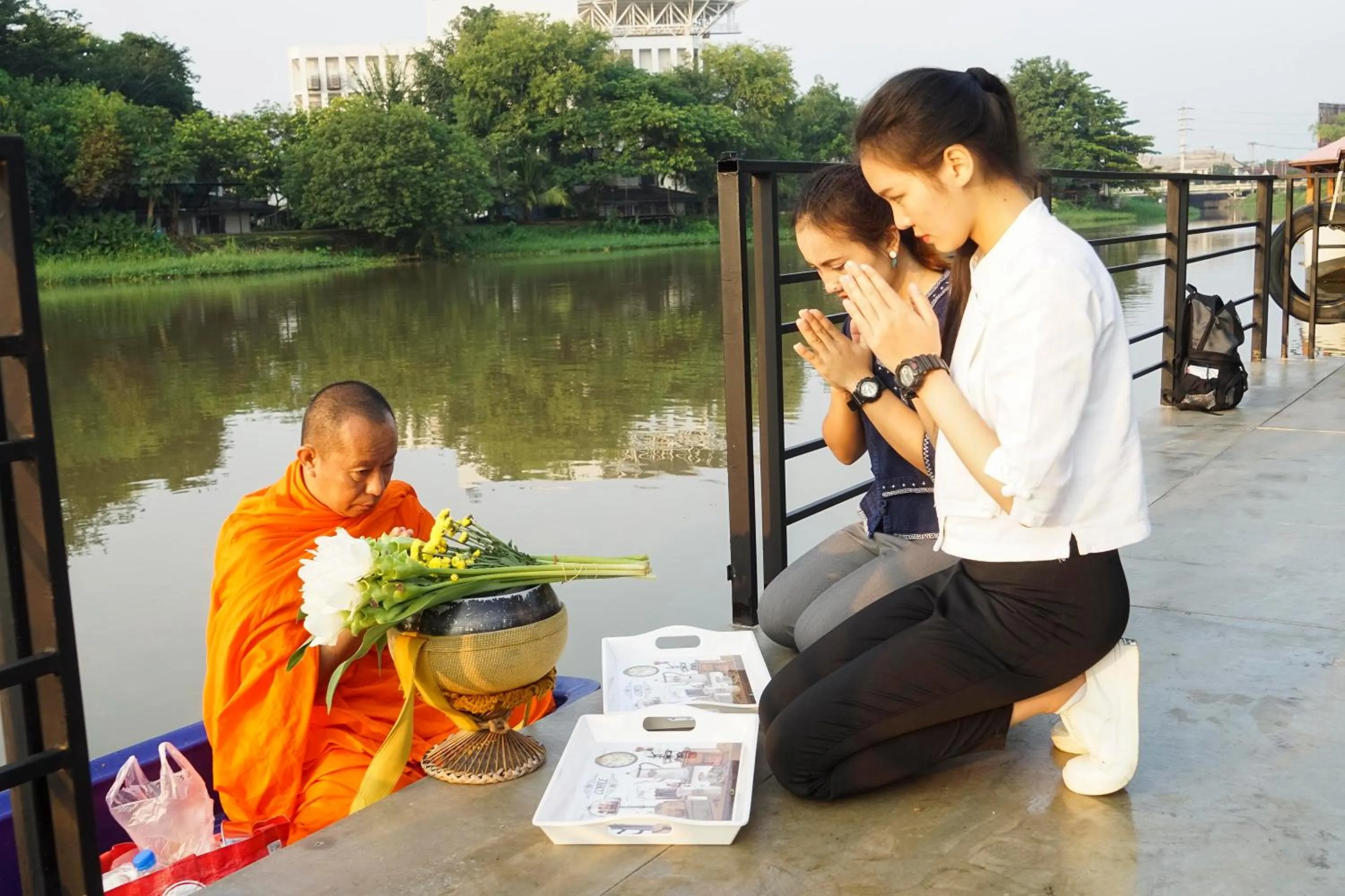 Breakfast in Nantra Chiangmai Riverfront Hotel