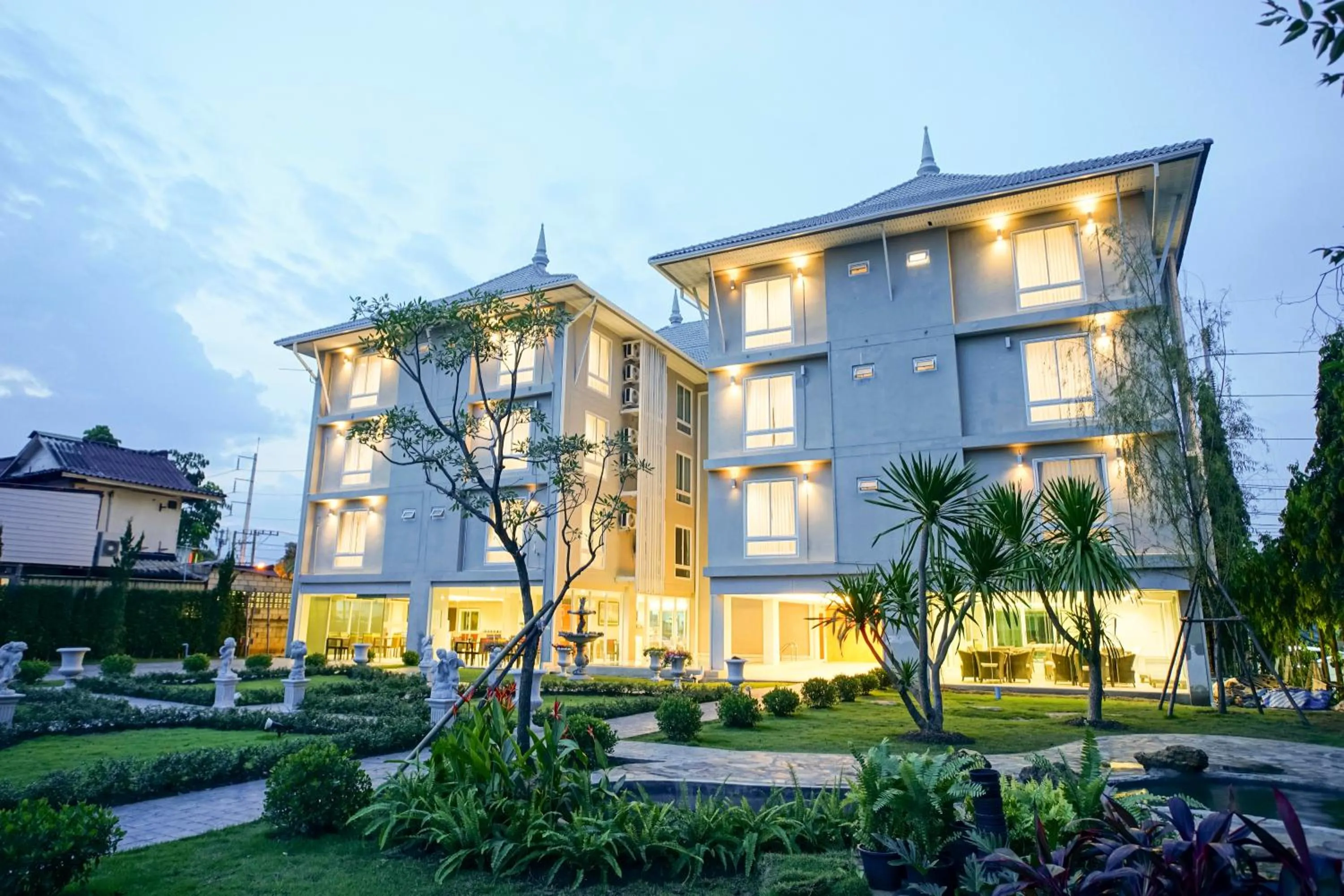 Property building in Nantra Chiangmai Riverfront Hotel