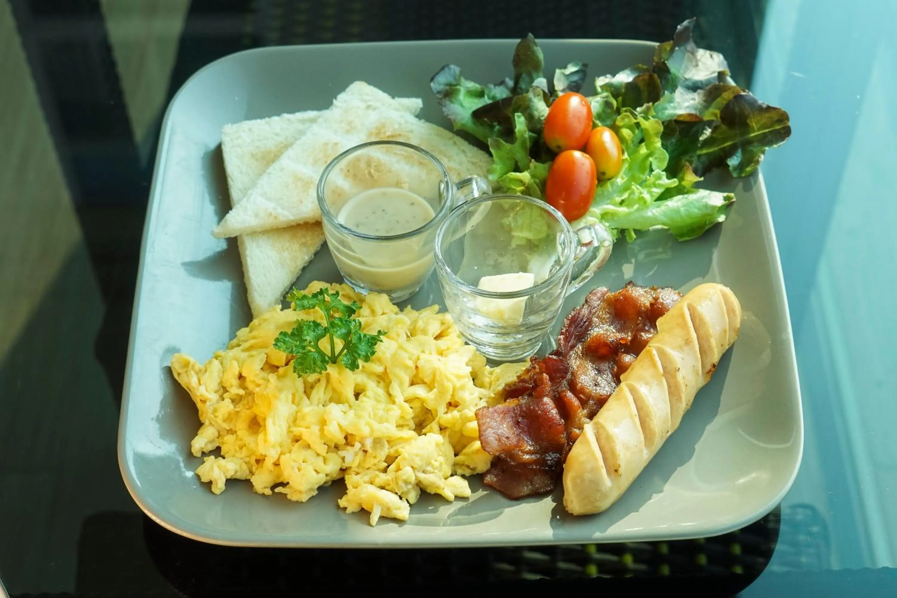 Breakfast in Nantra Chiangmai Riverfront Hotel