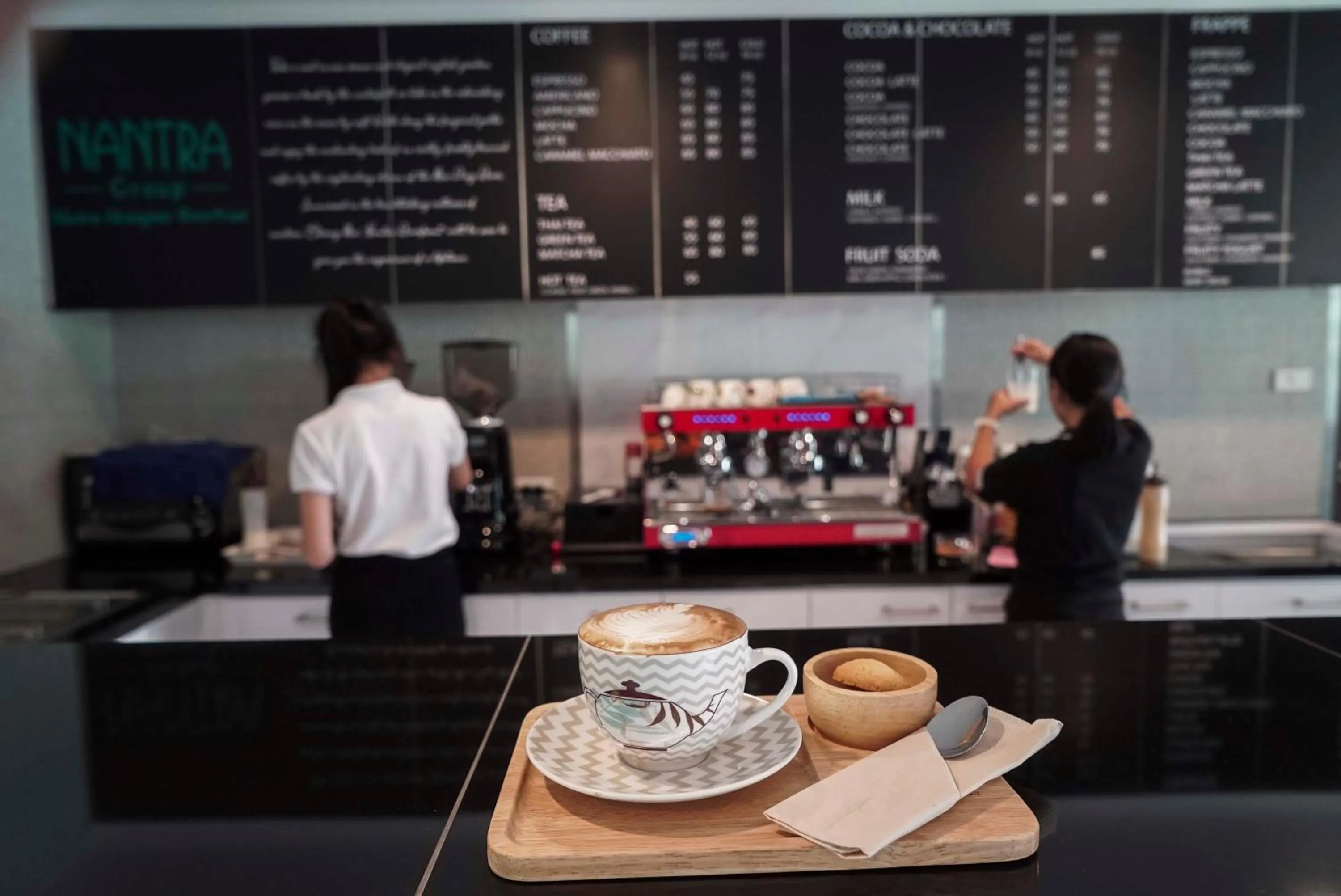 Drinks in Nantra Chiangmai Riverfront Hotel