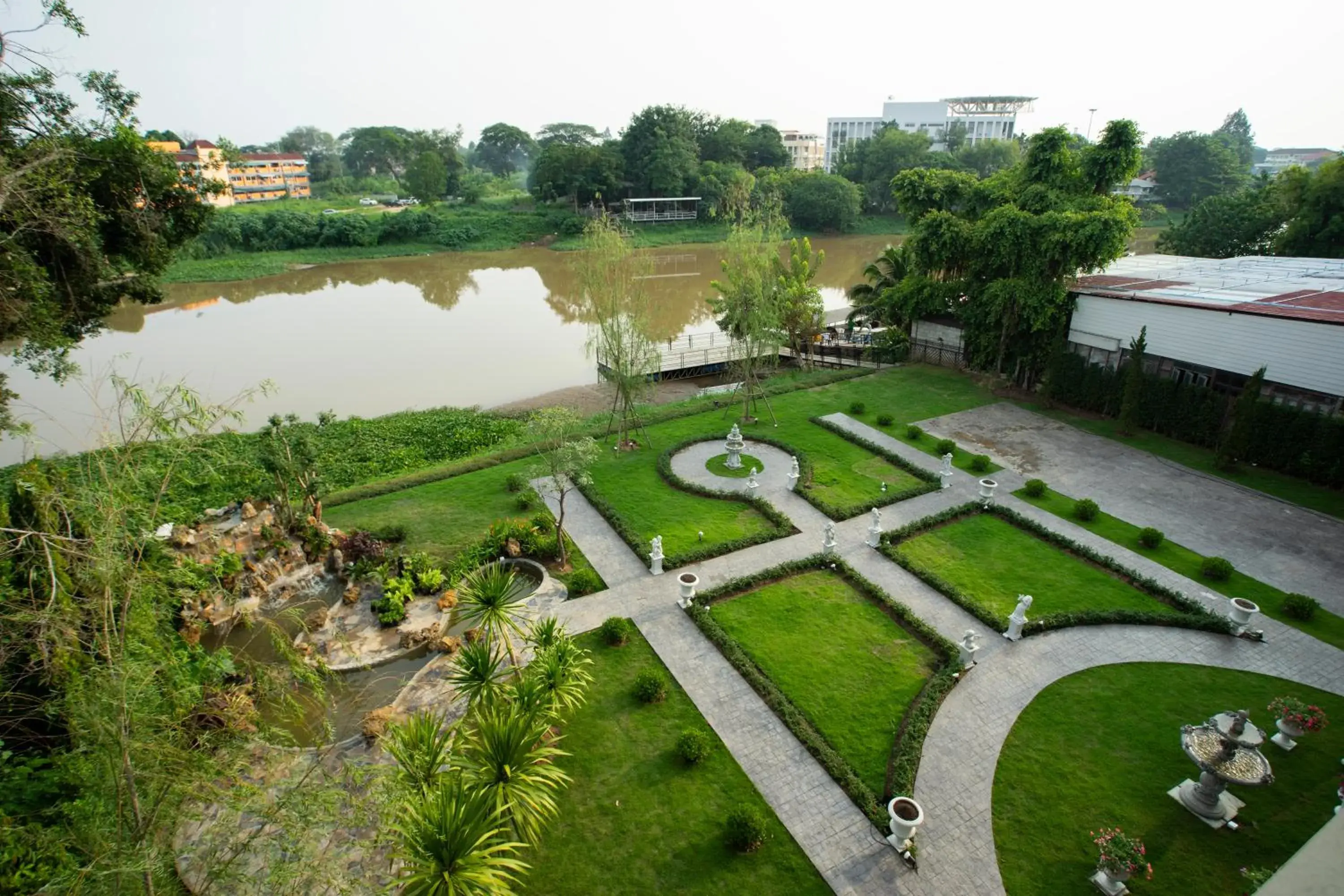 River view in Nantra Chiangmai Riverfront Hotel River view in Nantra Chiangmai Riverfront Hotel