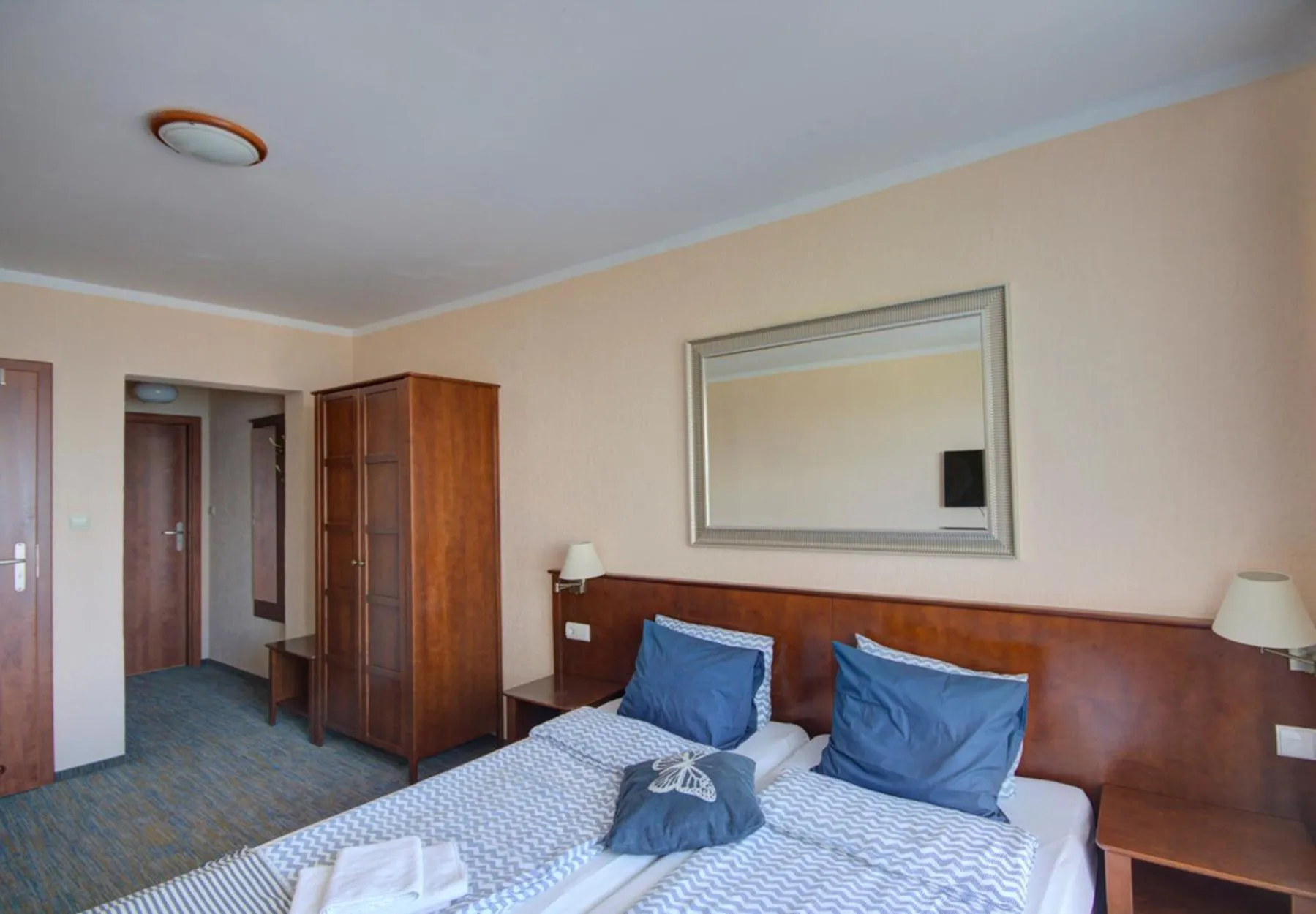 Bed in Pensjonat Kaszubianka