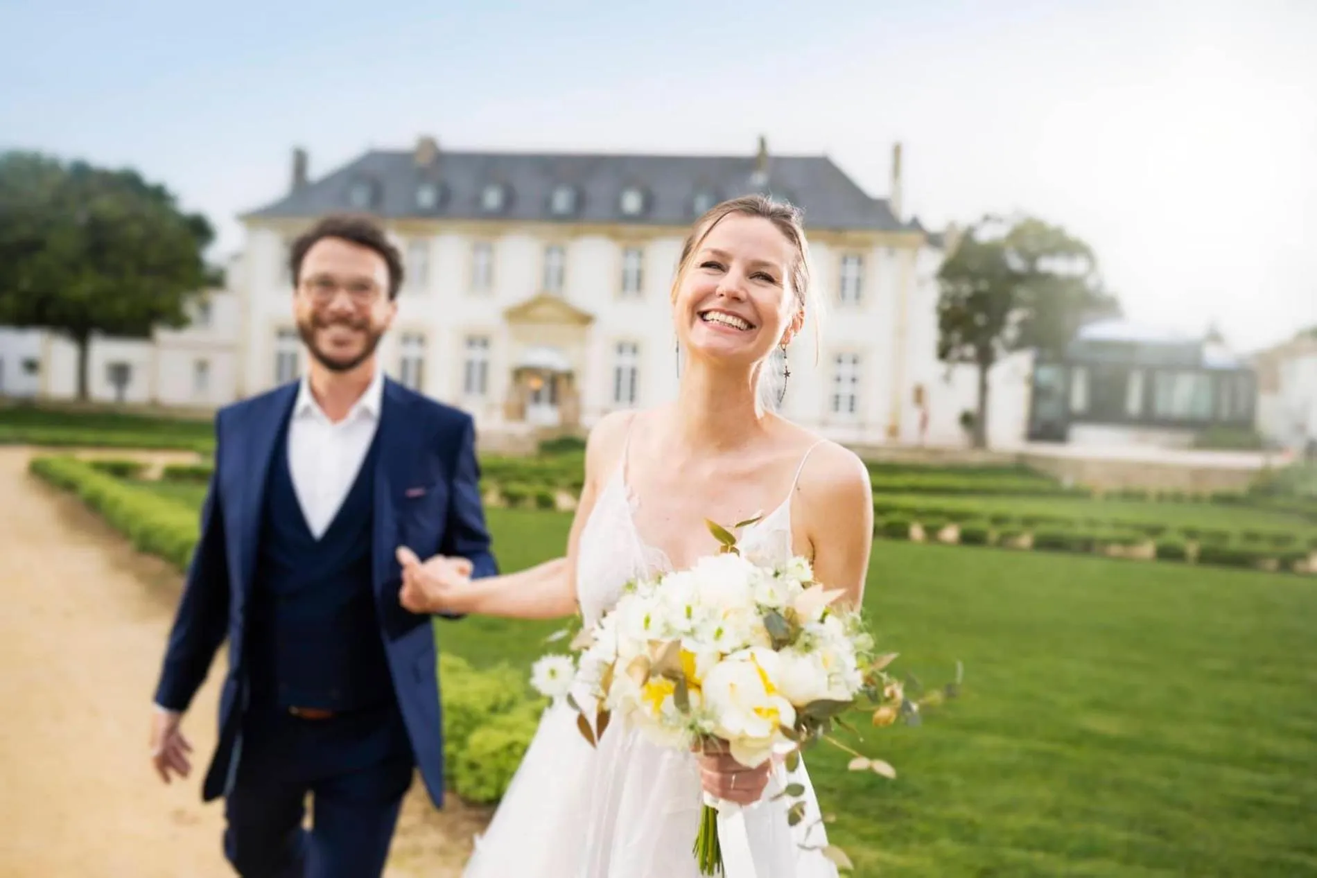 Garden in Abbaye De Villeneuve