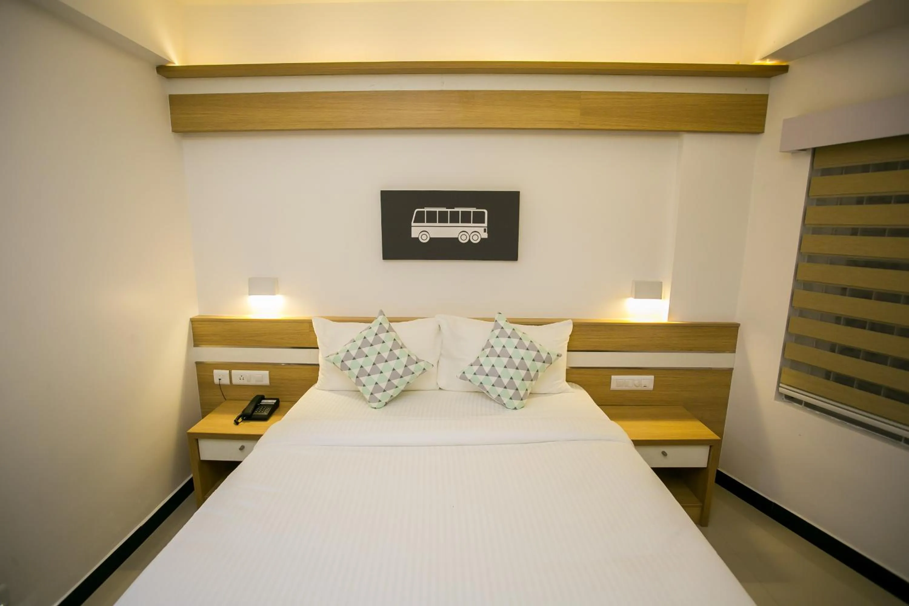 Bed in Sapphire Club Metro