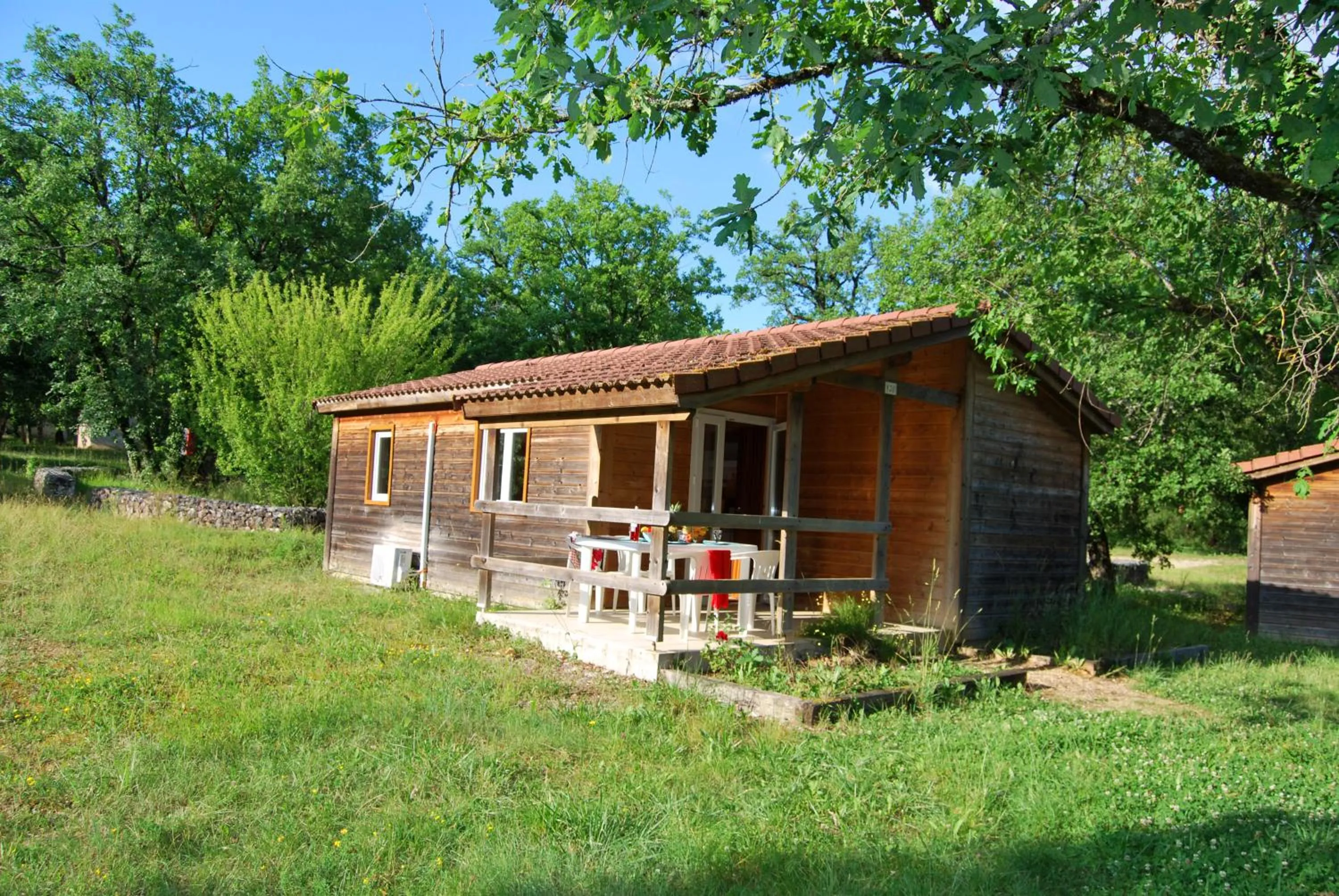 Garden in Lagrange Grand Bleu Vacances - Residence Les Ségalières