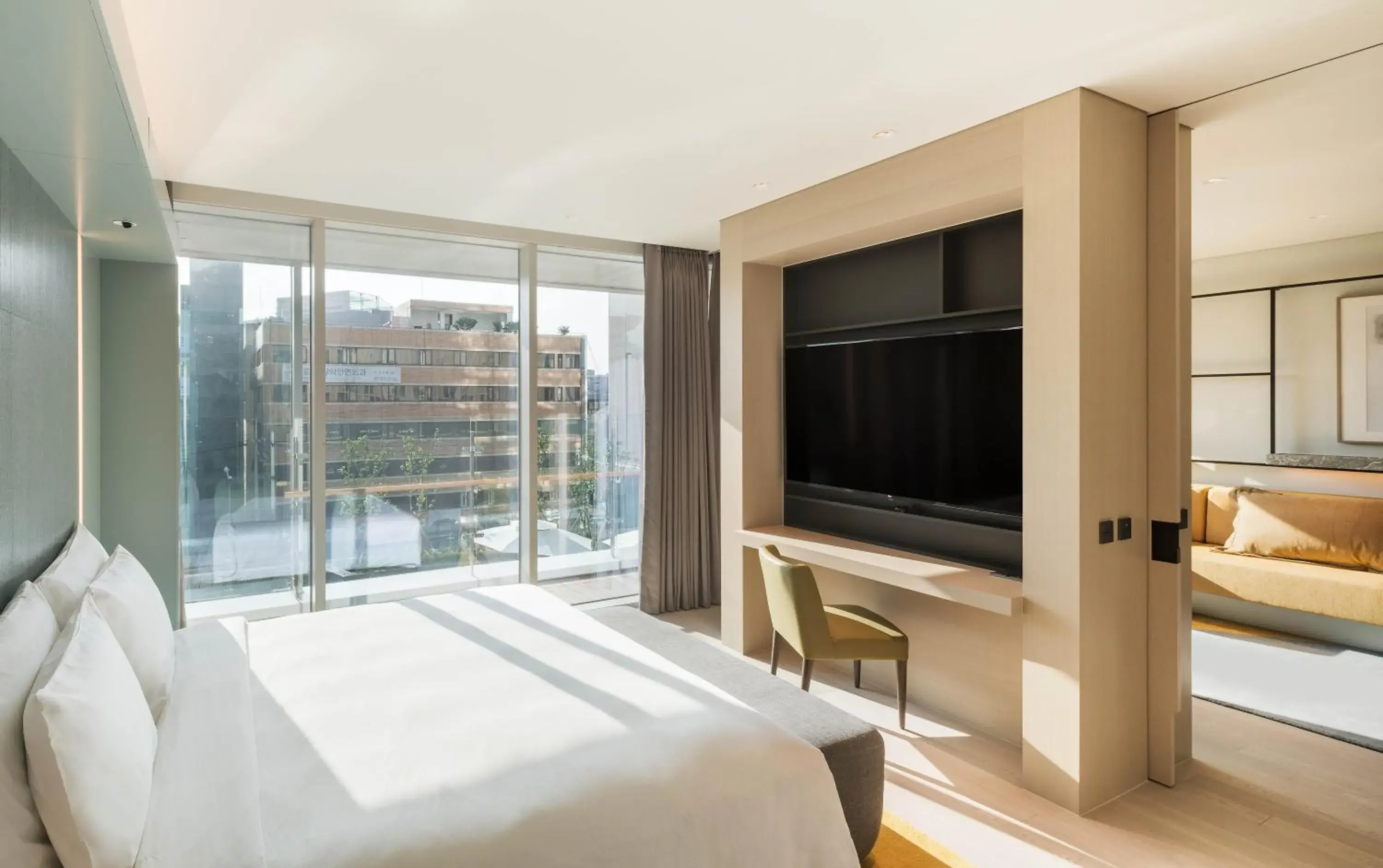 Bed in Andaz Seoul Gangnam, By Hyatt Bed in Andaz Seoul Gangnam, By Hyatt