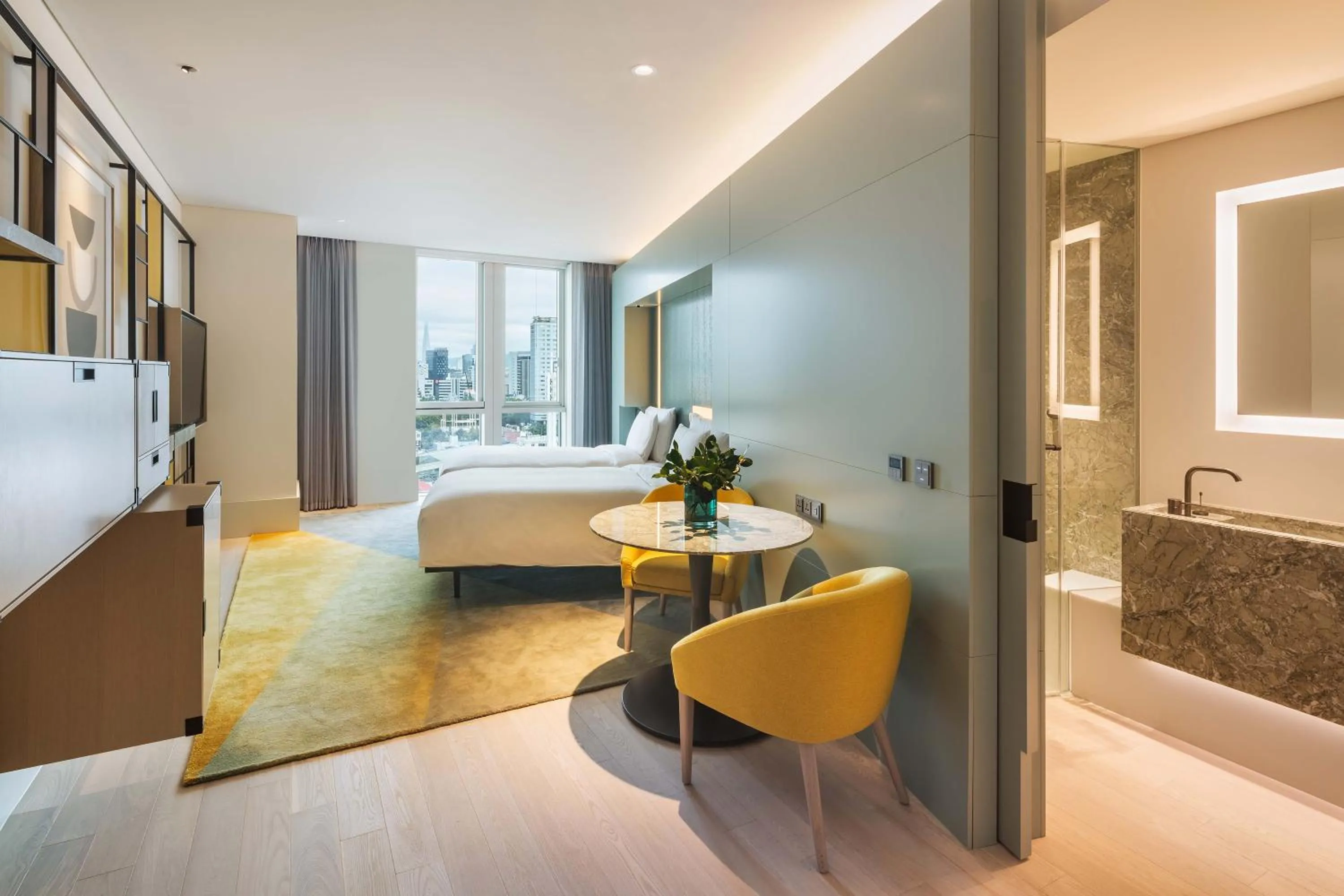 Bed in Andaz Seoul Gangnam, By Hyatt