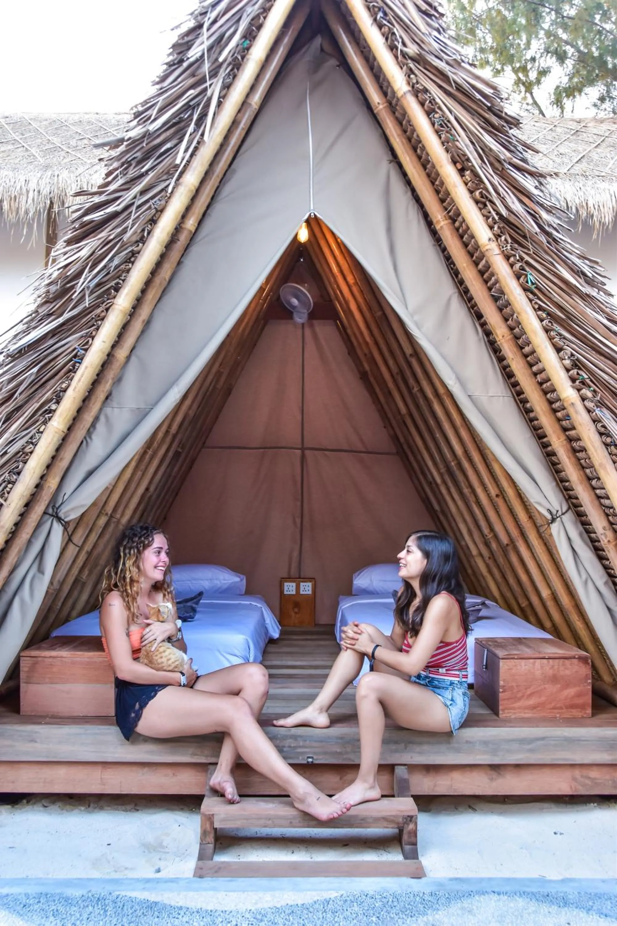 People in Mad Monkey Gili Trawangan