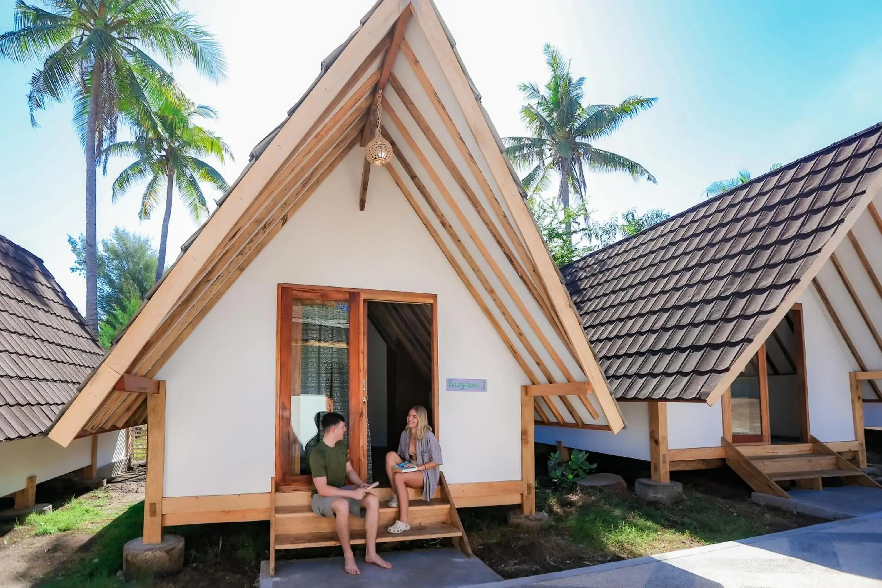Bedroom in Mad Monkey Gili Trawangan Bedroom in Mad Monkey Gili Trawangan