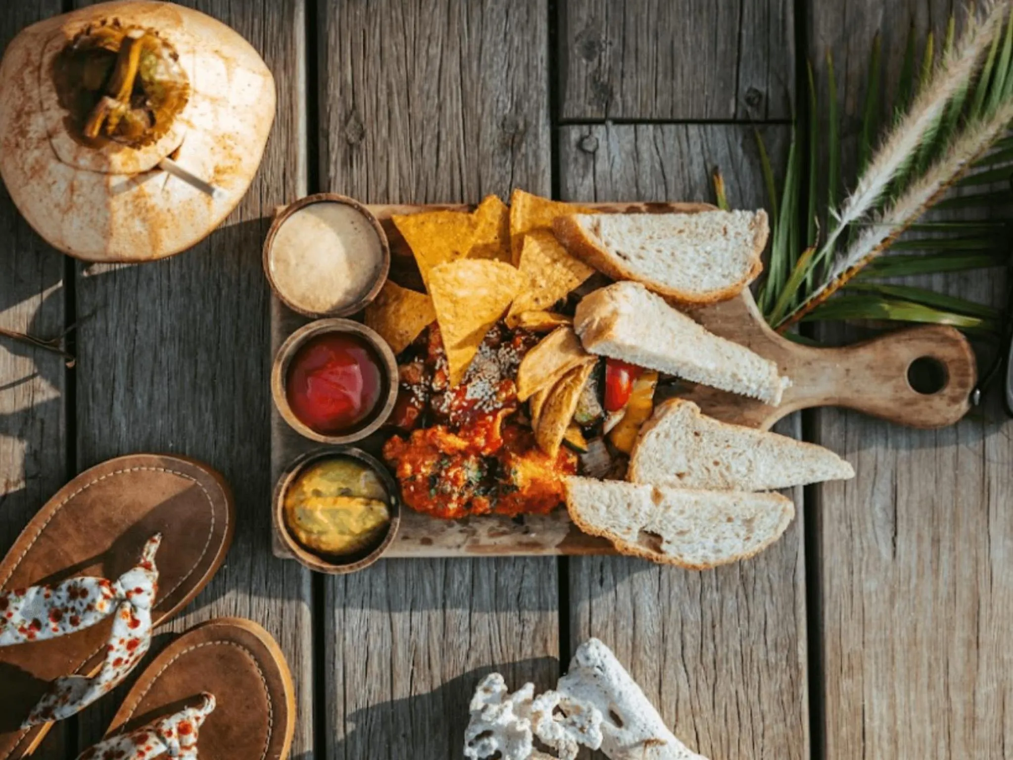 Food close-up in Mad Monkey Gili Trawangan