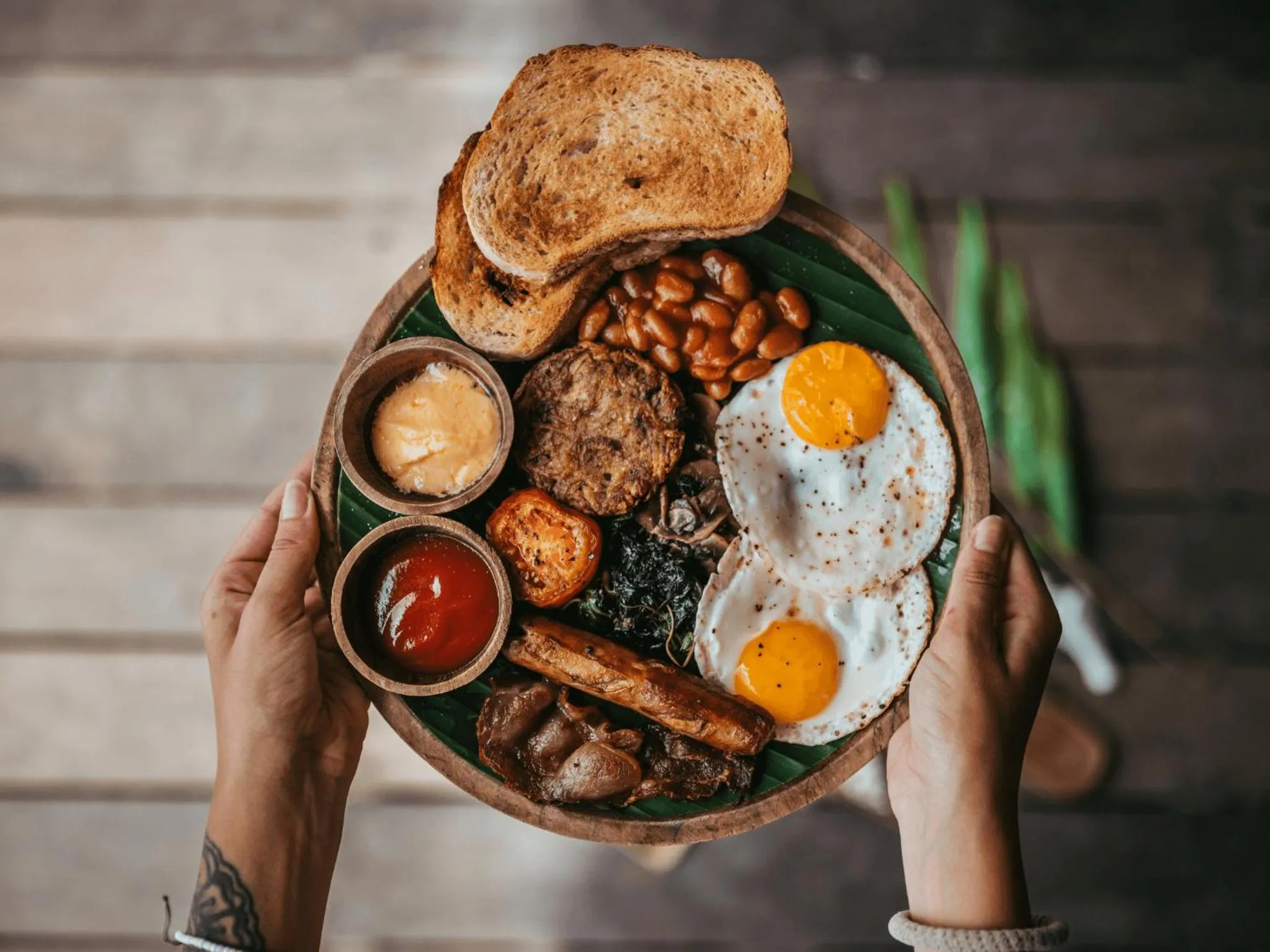 Food in Mad Monkey Gili Trawangan