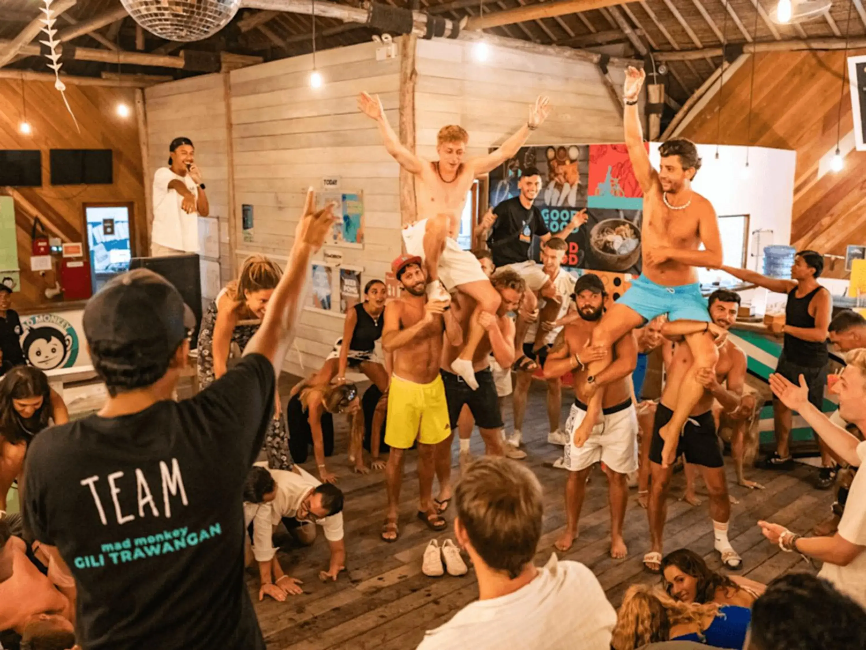 Lounge or bar in Mad Monkey Gili Trawangan Lounge or bar in Mad Monkey Gili Trawangan