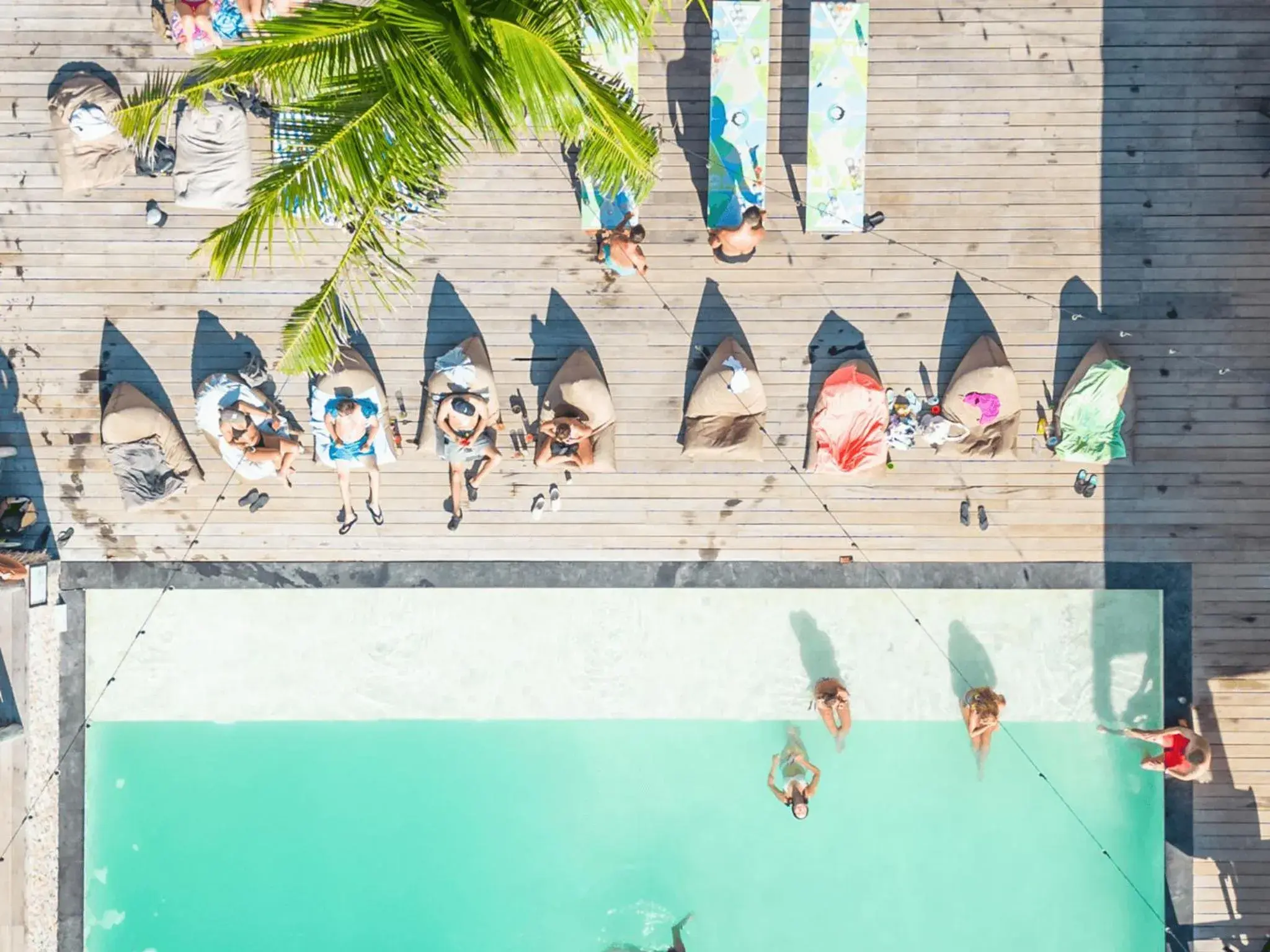 Swimming pool in Mad Monkey Gili Trawangan Swimming pool in Mad Monkey Gili Trawangan