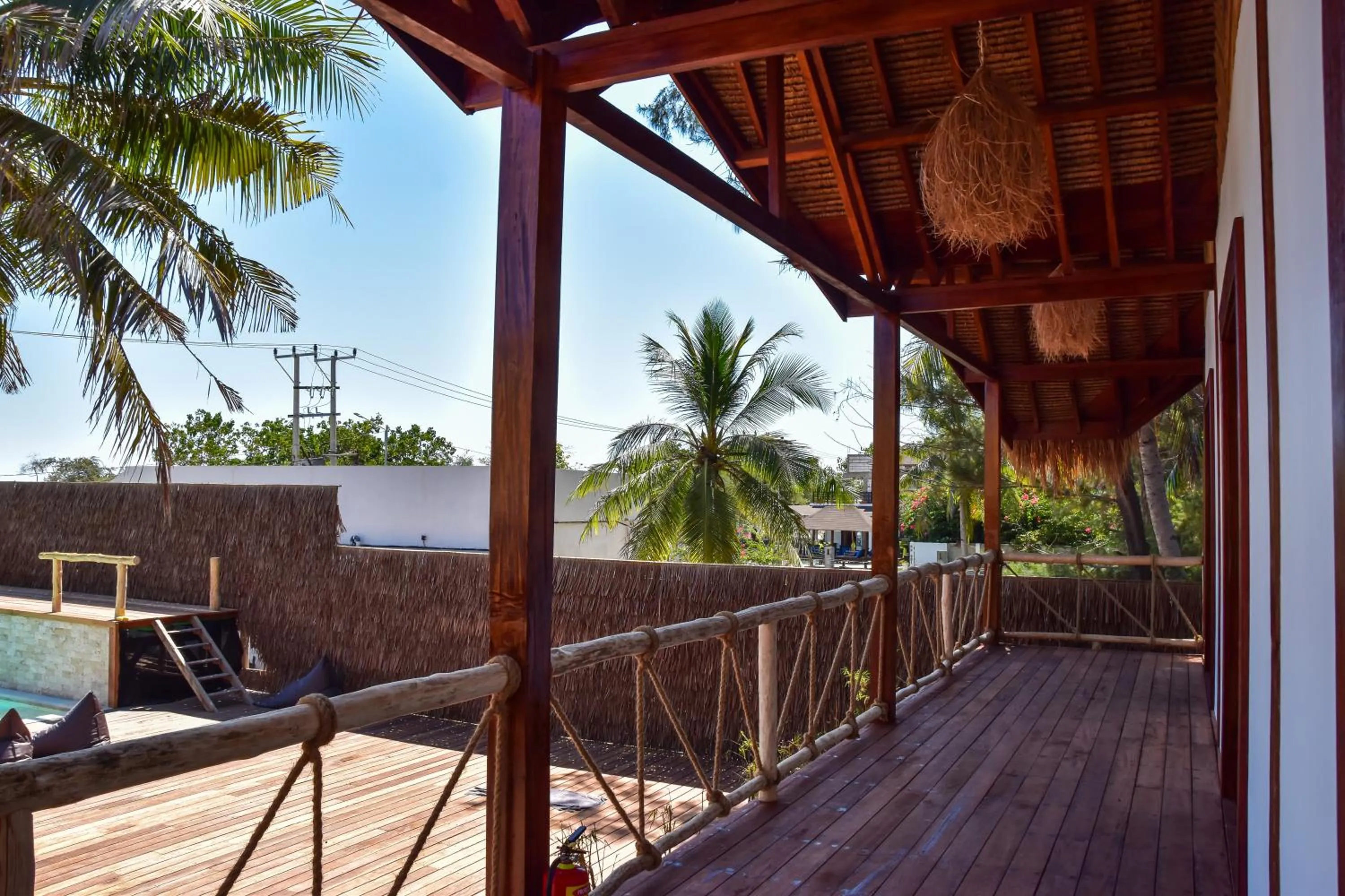 Balcony/Terrace in Mad Monkey Gili Trawangan