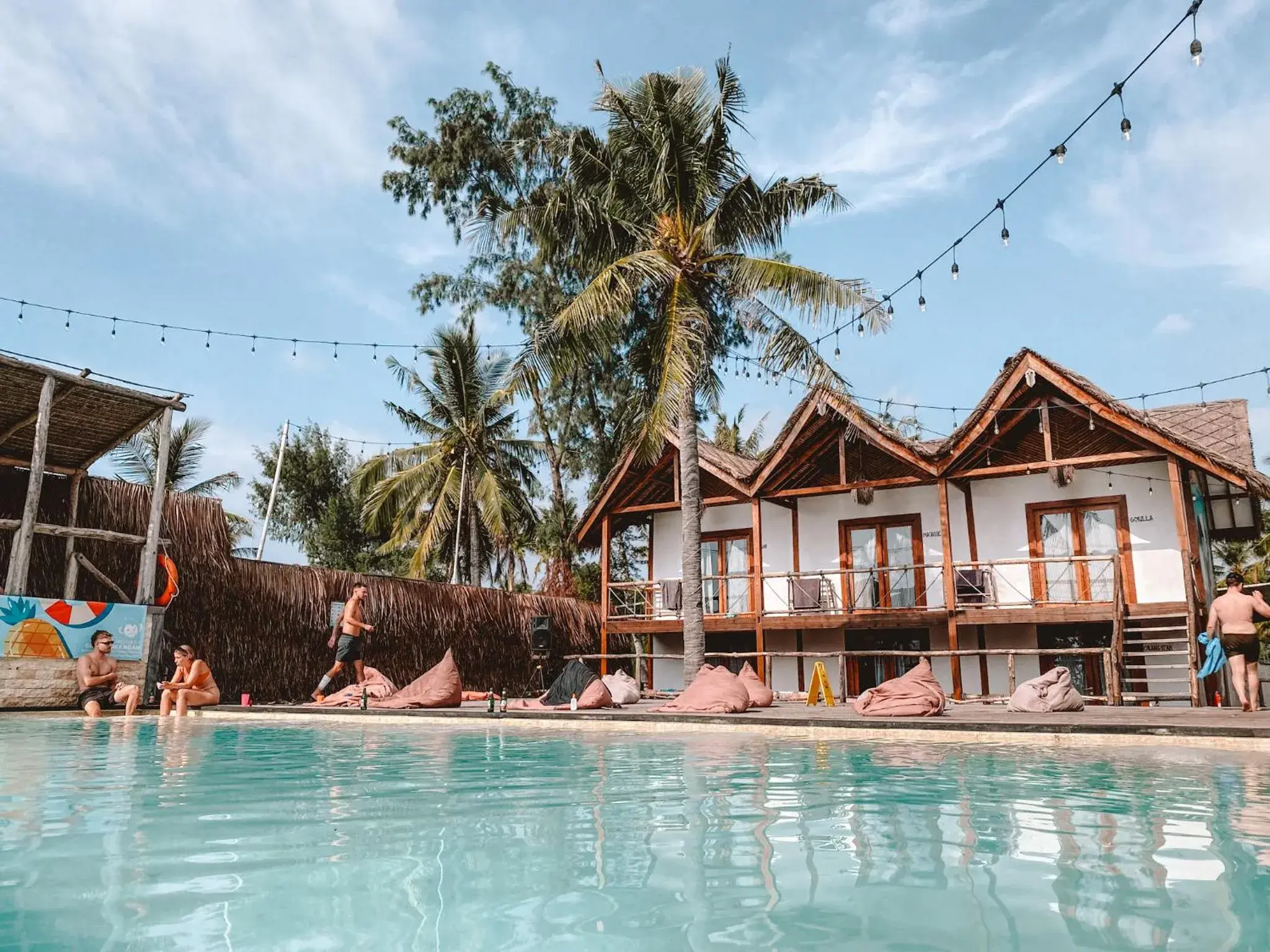 Property building in Mad Monkey Gili Trawangan Property building in Mad Monkey Gili Trawangan