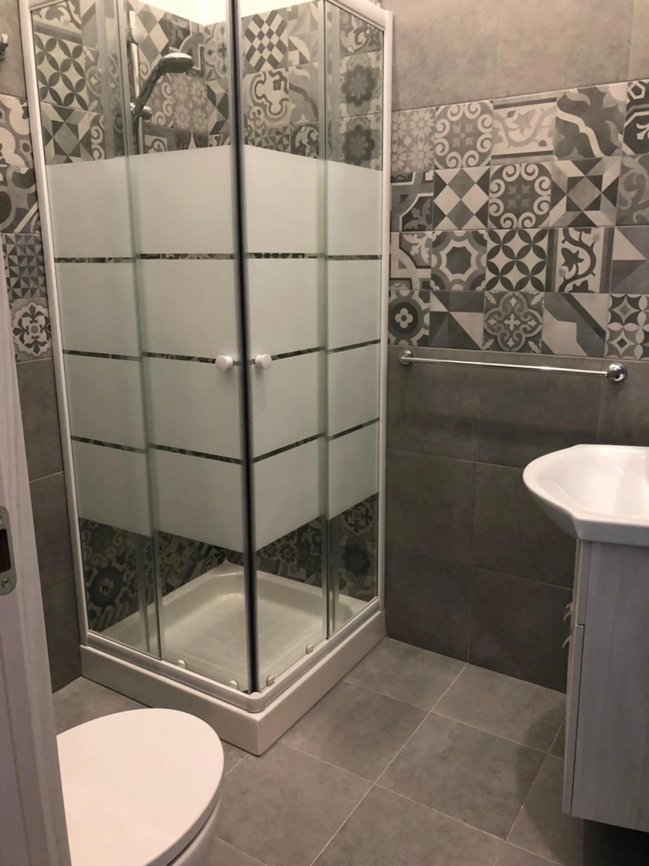 Shower in B&B Meliora Rooms