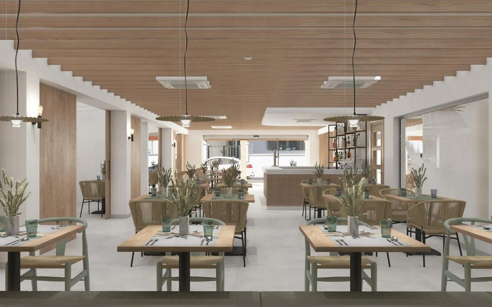 Restaurant/places to eat in Hotel Seasun Aniram